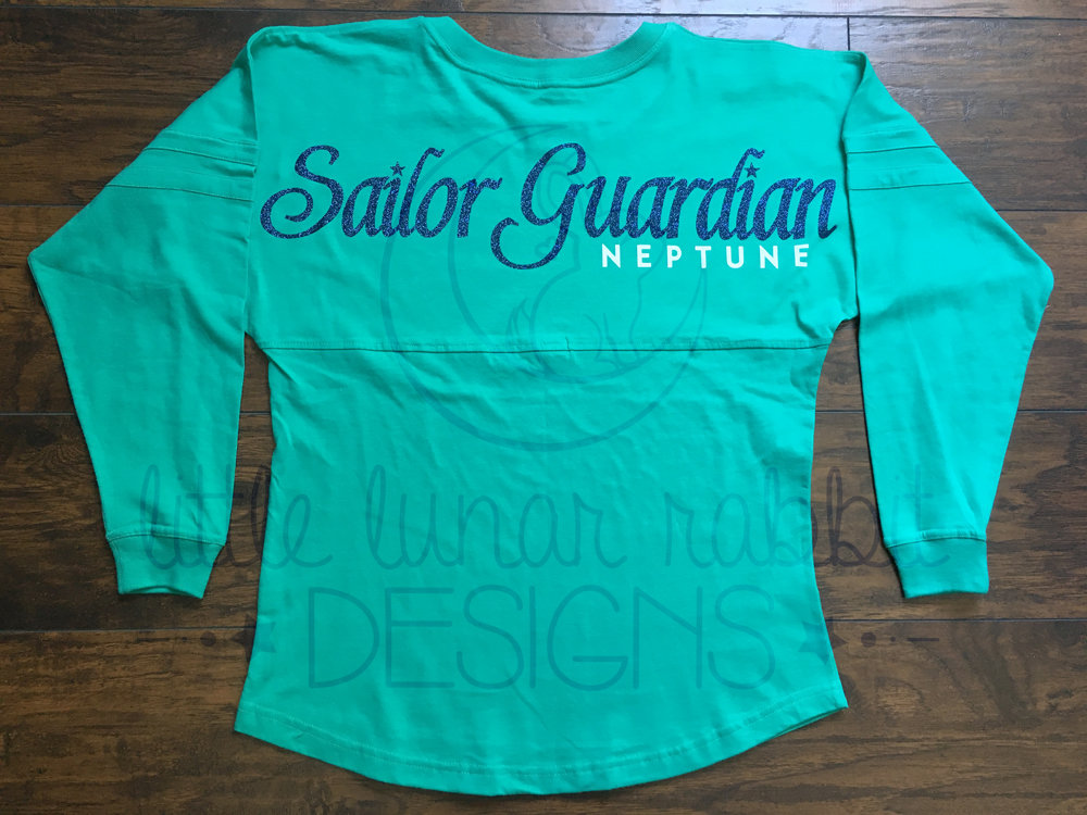 Sailor Guardian Pride - Mars Langarm-T-stück von LittleLunarRabbit