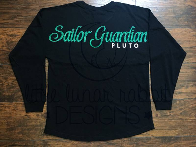 Sailor Guardian Pride - Pluto Langarm-T-stück von LittleLunarRabbit