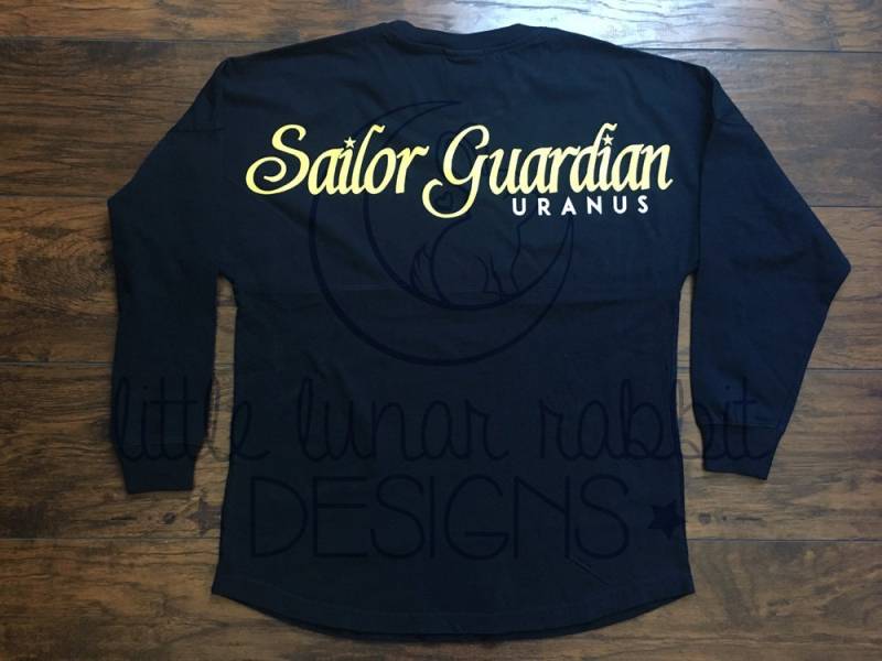 Sailor Guardian Pride - Uranus Langärmeliges T-Shirt von LittleLunarRabbit