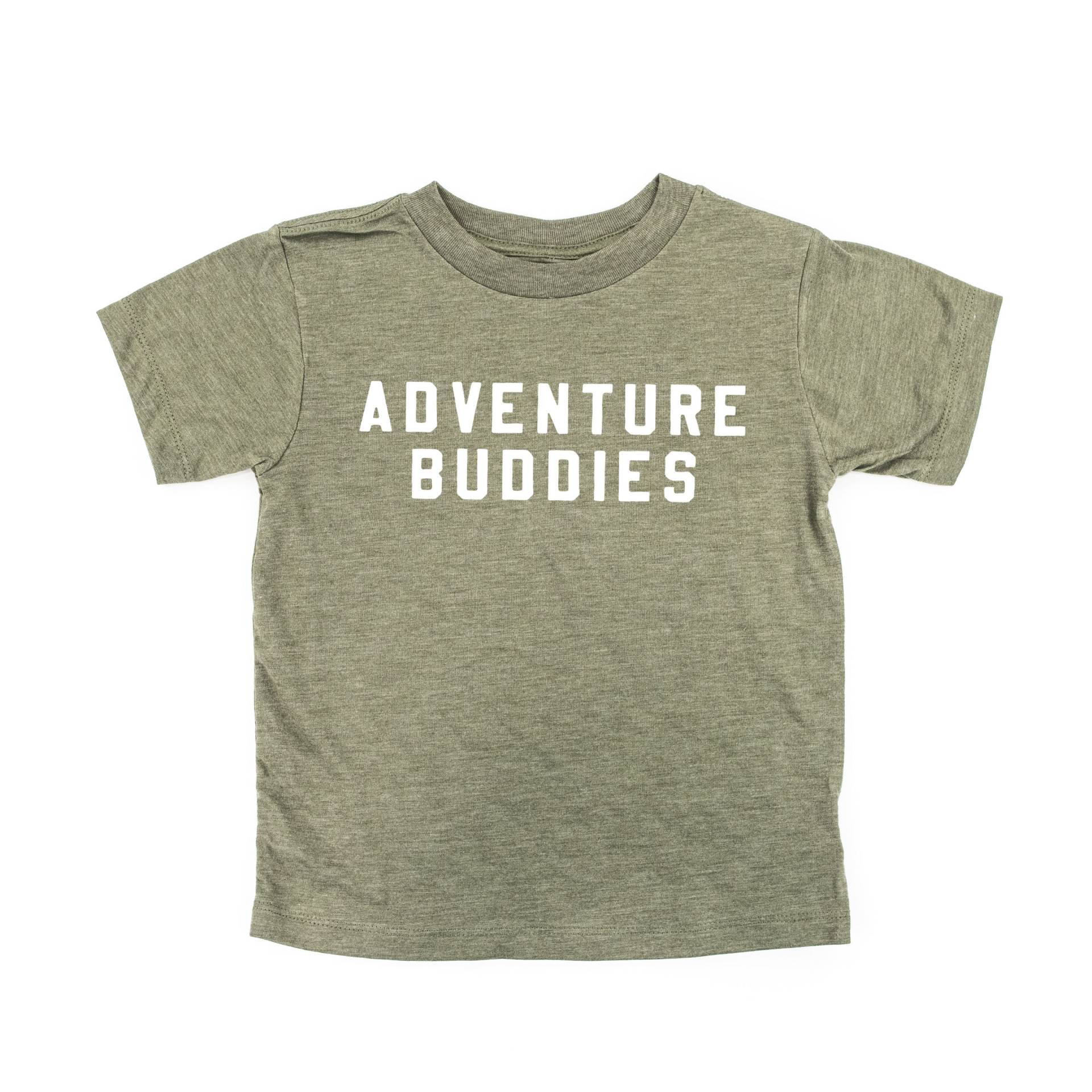 Adventure Buddies - Kurzarm Kinder Shirt | Grafik T-Shirt Shirts Für Mädchen Jungen Outdoor von LittleMamaShirtShop