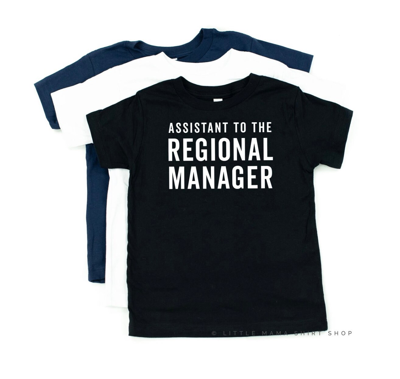 Assistent Des Regionalleiters - Kurzarm Kindershirt | T-Shirts Für Kleine Mädchen Kleiner Jungen Shirt Baby von LittleMamaShirtShop