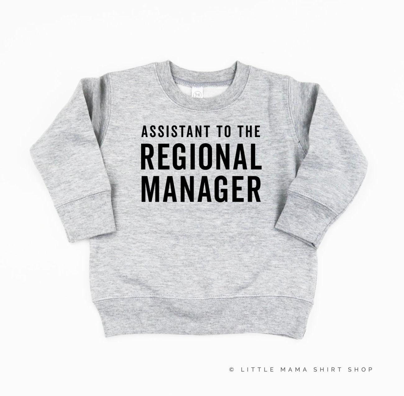 Assistent Des Regionsleiters - Kinderpullover | Pullover Für Kinder Mädchen Jungen Kleinkind T-Shirt von LittleMamaShirtShop