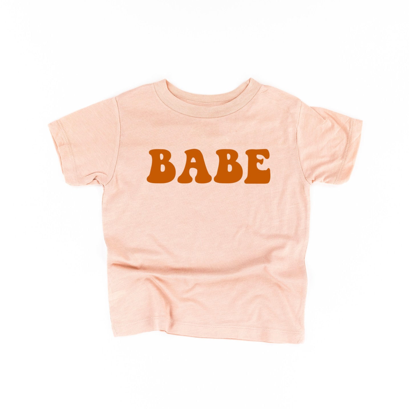 Babe - Groovy | Kid Fall Shirt Herbstshirt Für Kinder Baby T-Shirt Thanksgiving Herbst Grafik-T-| Body Kürbis von LittleMamaShirtShop