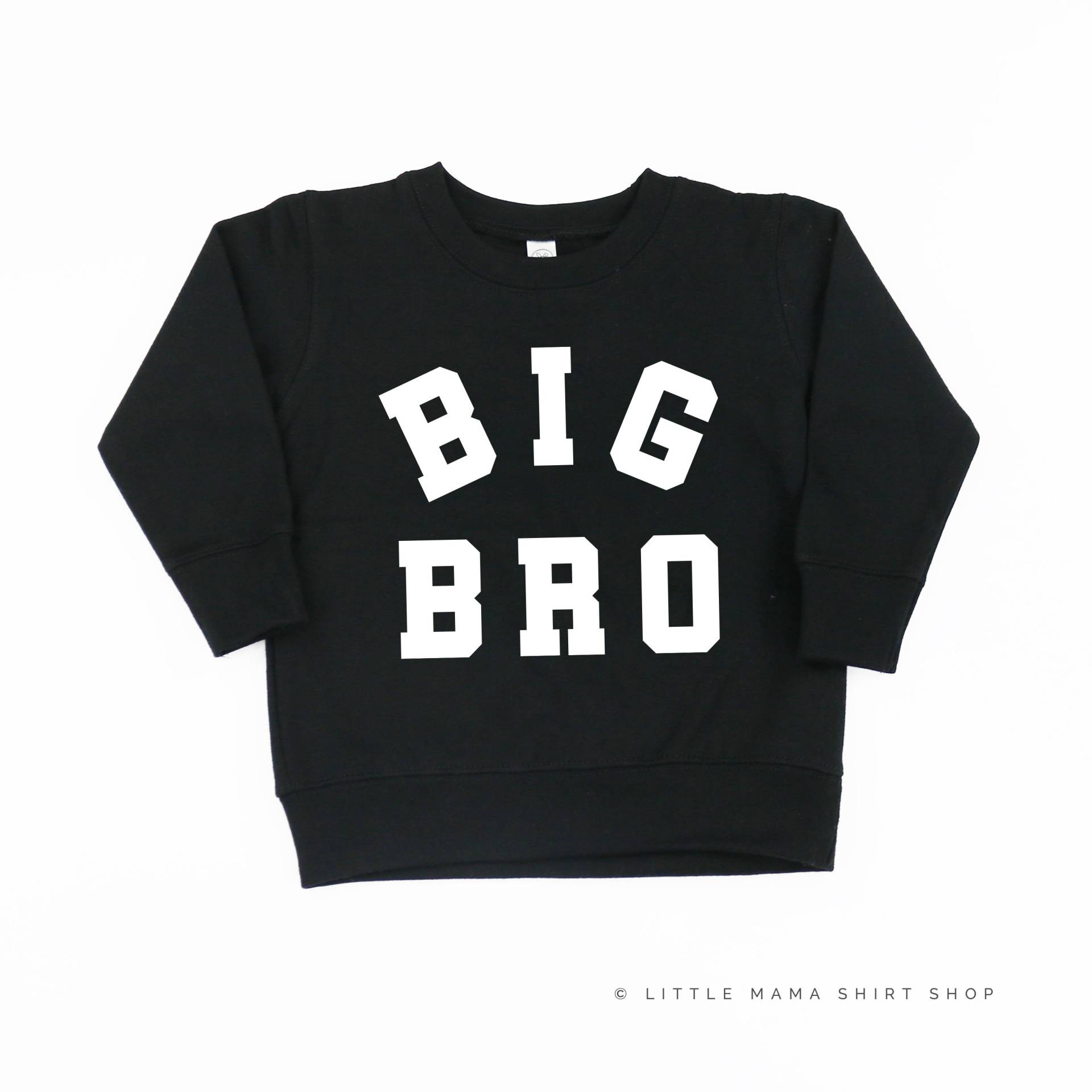 Big Bro - Varsity Kinderpullover | Pullover Für Kinder Sweatshirt Kleinkind Shirt Brother Grafik Kleinkinder von LittleMamaShirtShop