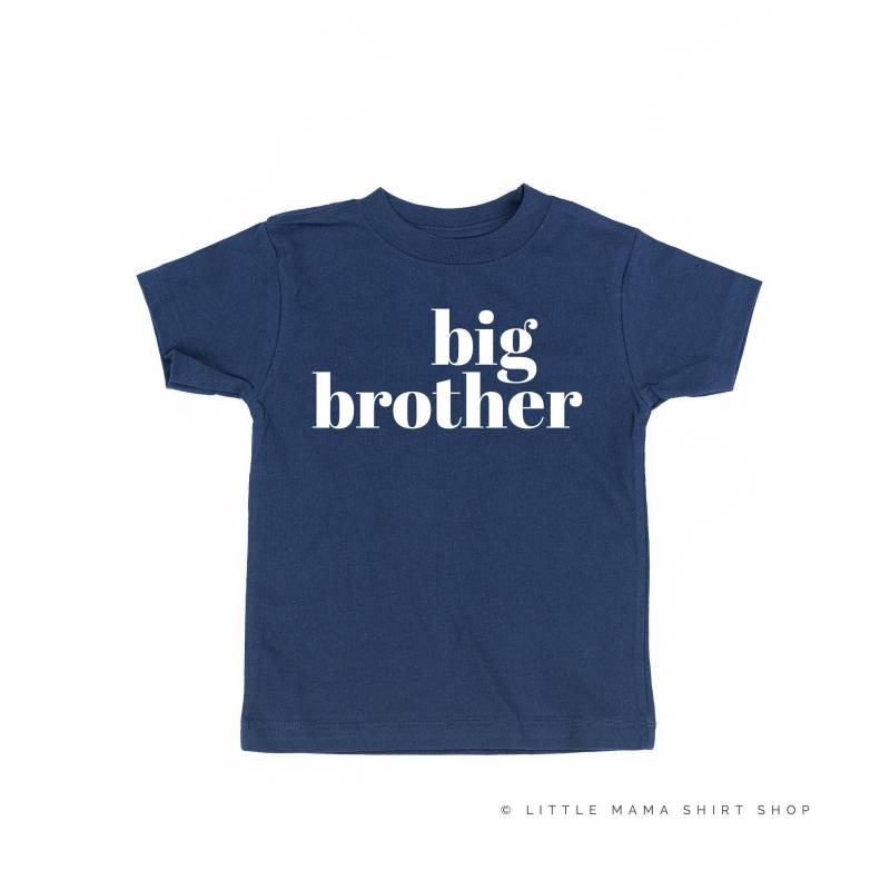 Big Brother - Original | Shirt Kleiner Bruder Geschwisterhemden Große Schwester Schwangerschaftsanzeige Kinder Grafik T-Shirt von LittleMamaShirtShop