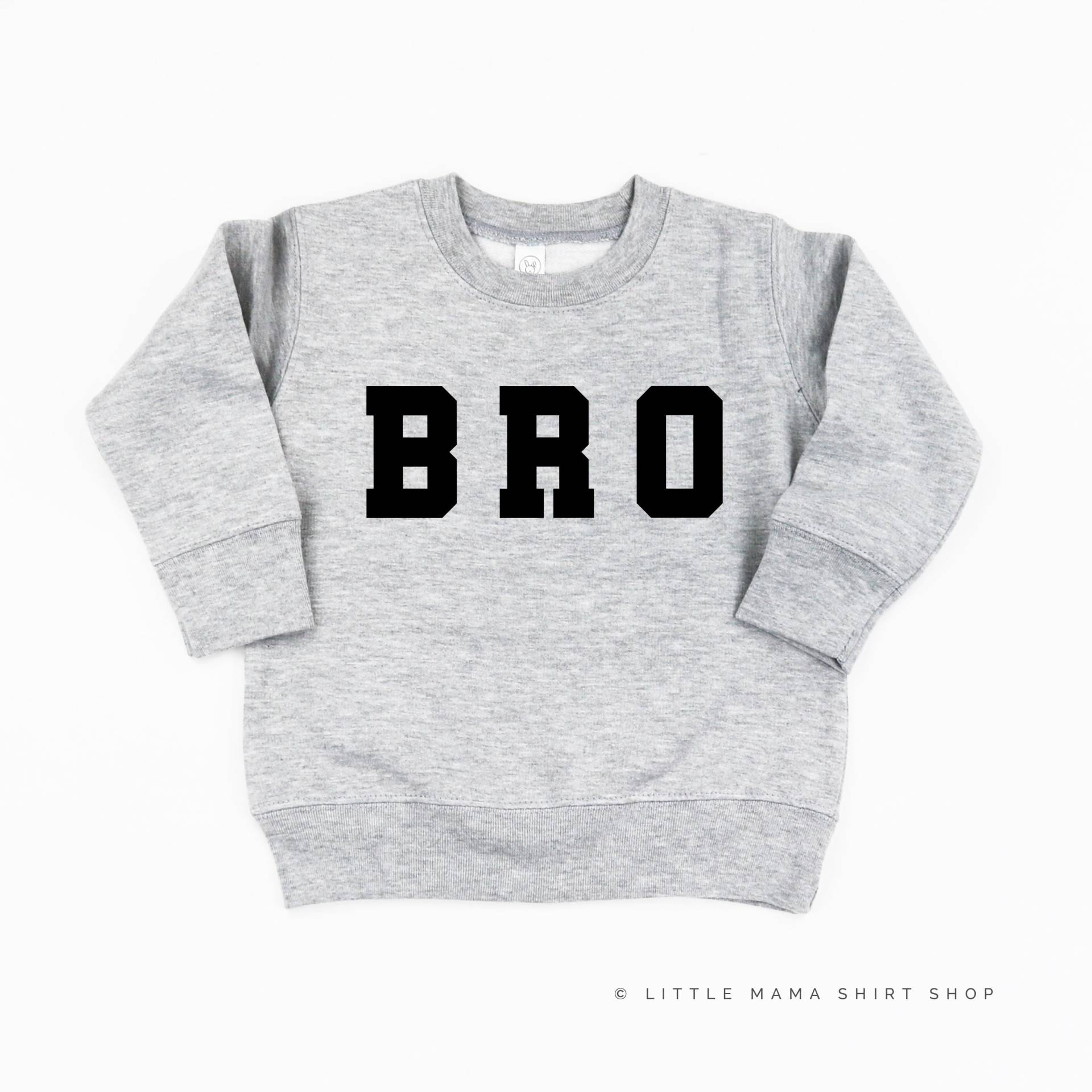Bro - Varsity Kinderpullover | Pullover Für Kinder Sweatshirt Kleinkind Shirt Brother Grafik Kleinkinder von LittleMamaShirtShop