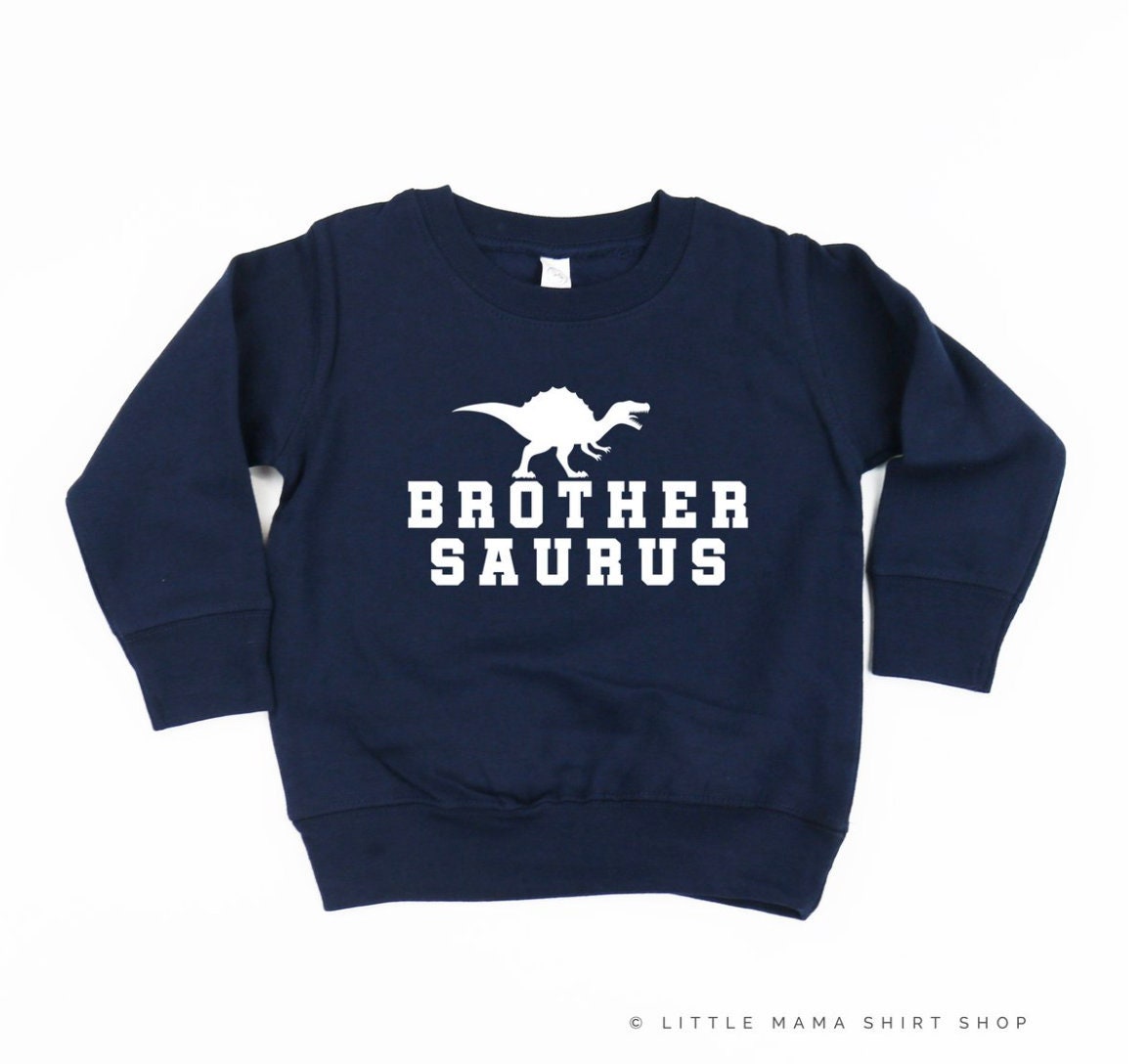 Brudersaurus | Kid Pullover Für Kinder Sweatshirt Junge Shirt Kind Graphict Kleinkind Dinosaurier-Shirts von LittleMamaShirtShop