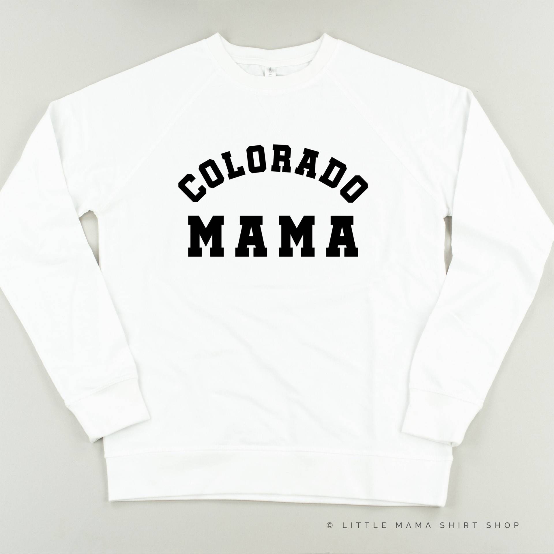Colorado Mama © | Crewneck Pullover Muttertag Camping Shirt Abenteuer Leichter Grafik Tees Mom Life von LittleMamaShirtShop