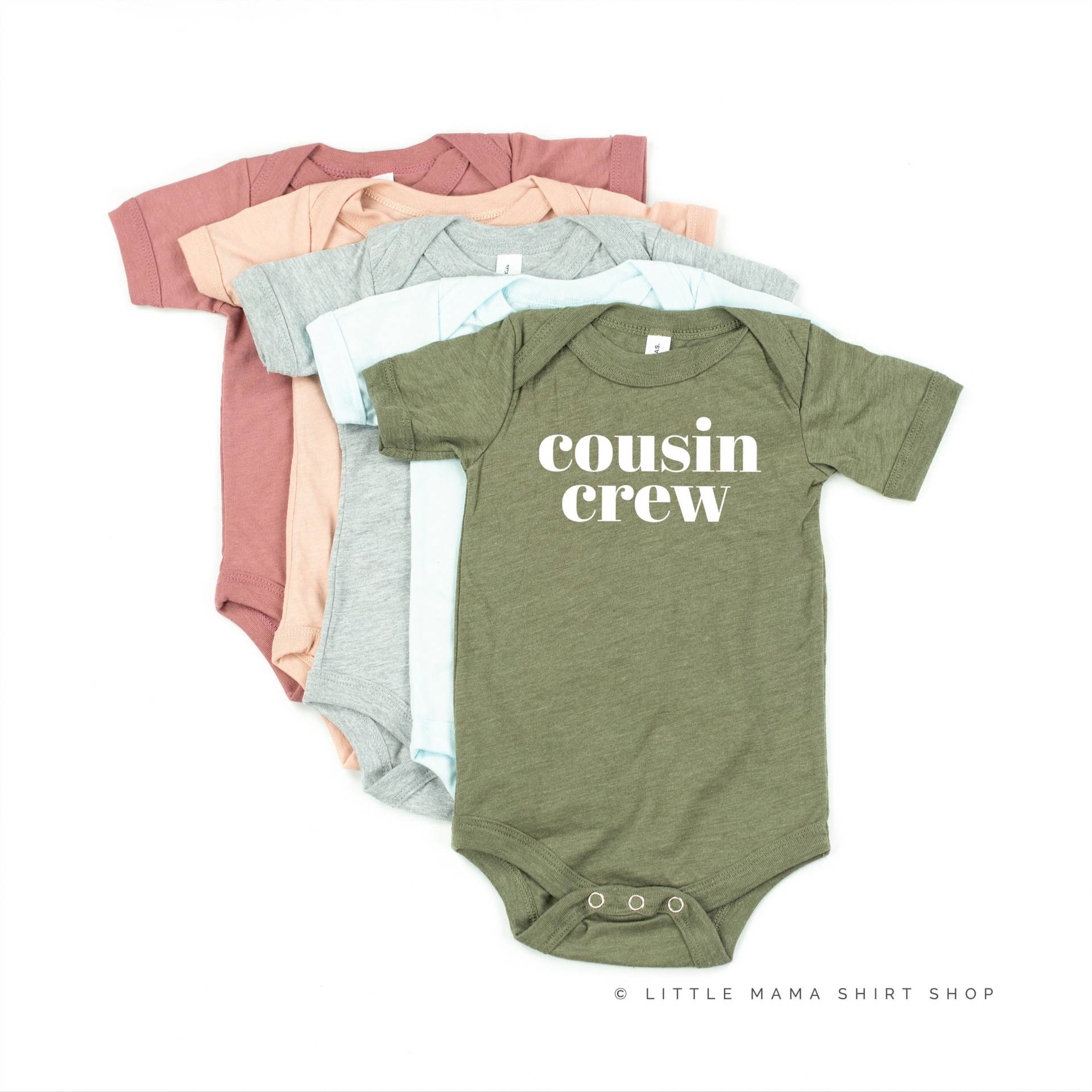 Cousin Crew - Classic | Shirts Für Kinder Body Baby Weihnachtshemden Tees von LittleMamaShirtShop