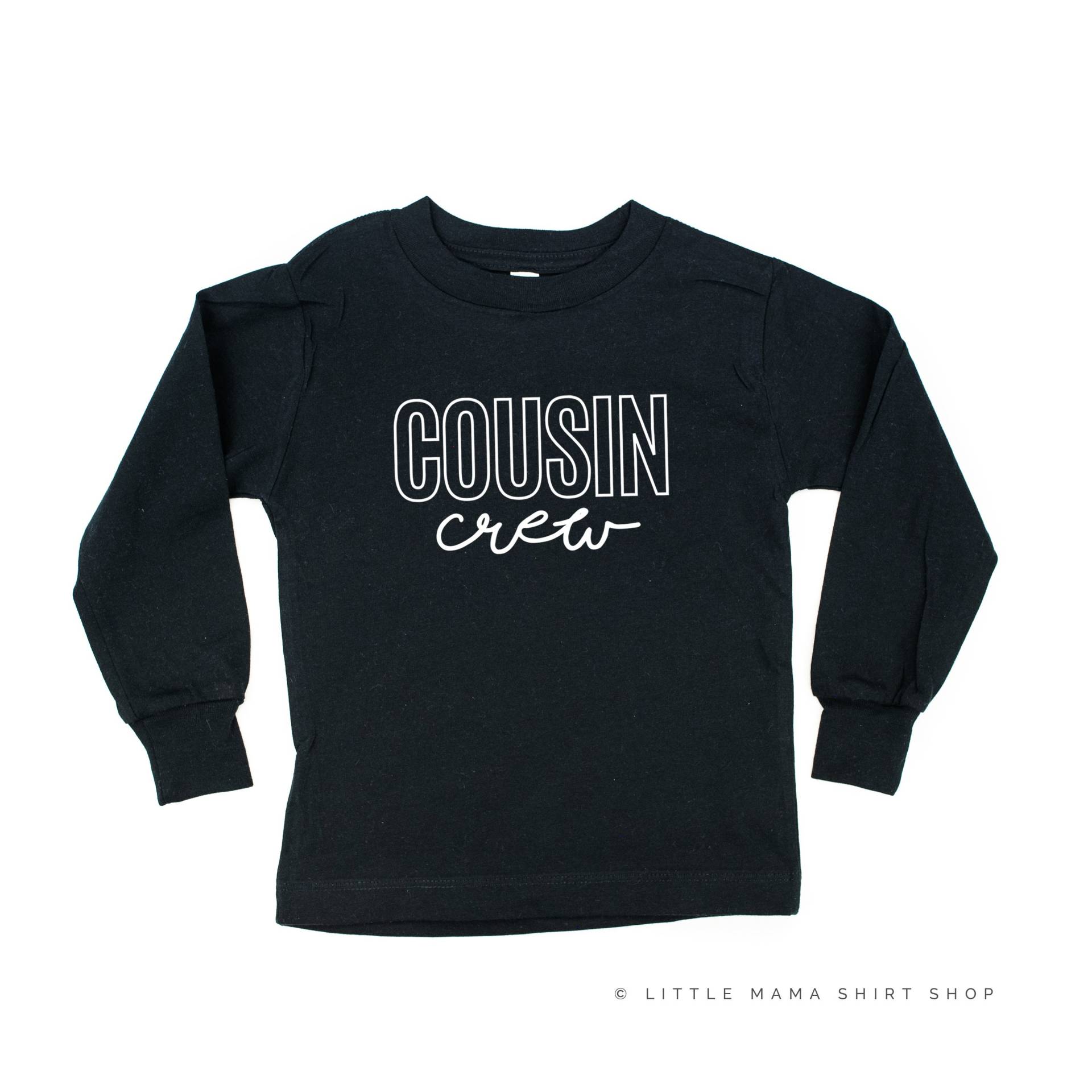 Cousin Crew - Design #2 Long Sleeve Shirt | Kleinkind Shirts Kinder Grafik T-Shirts von LittleMamaShirtShop