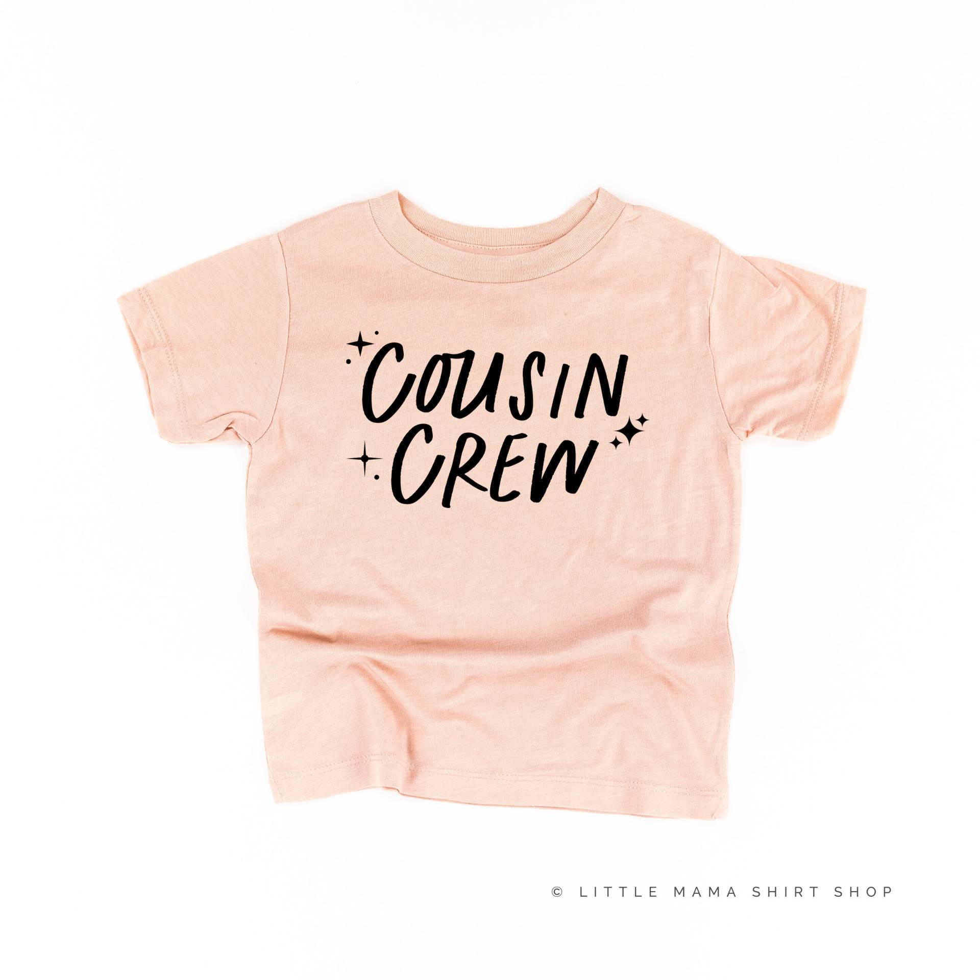 Cousin Crew - Sparkle | Shirts Für Kinder Body Baby Weihnachtshemden Tees von LittleMamaShirtShop