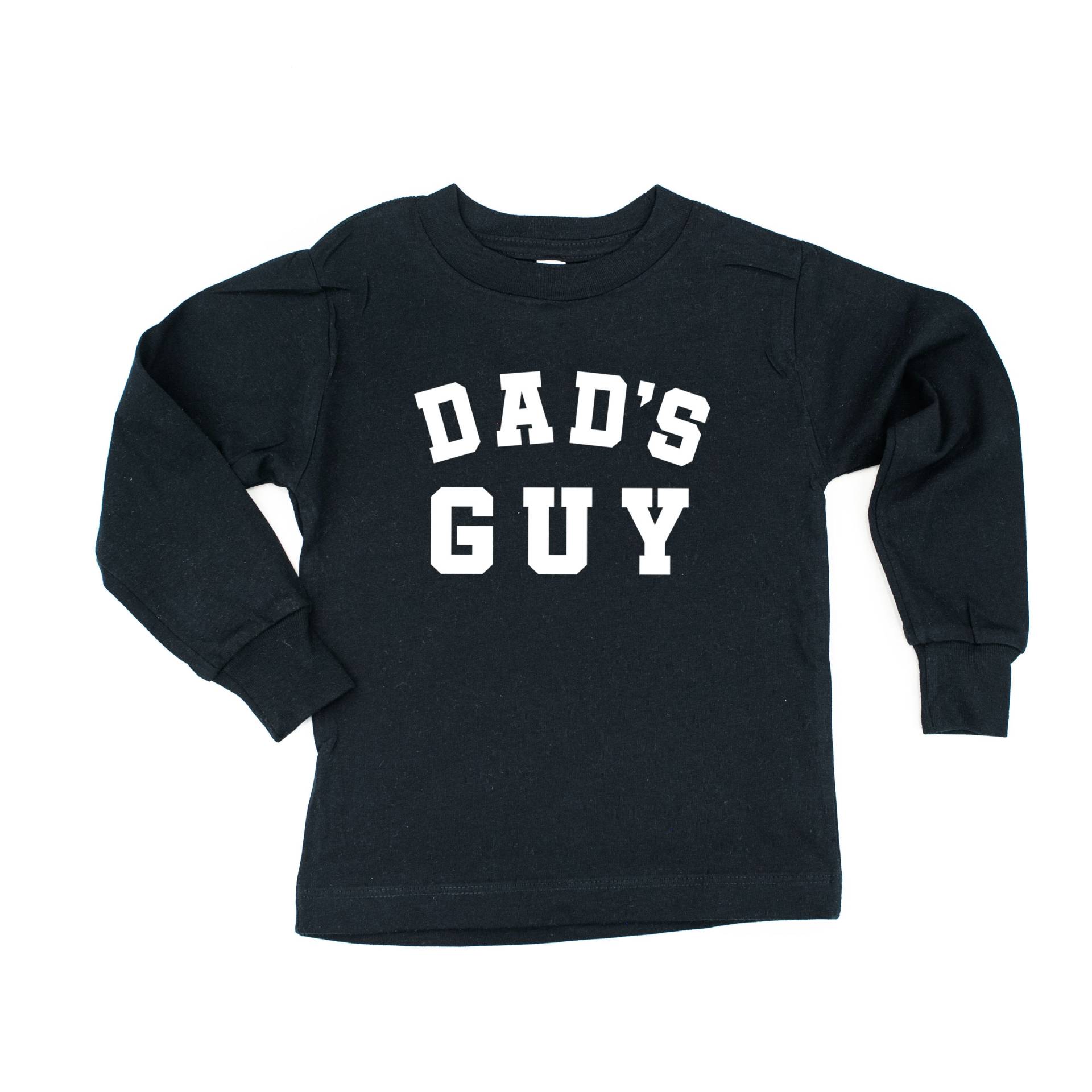 Dad's Guy - Varsity Long Sleeve Kinder Shirt | Jungen Shirts Kleinkind Boy Kleiner Grafik T-Shirt von LittleMamaShirtShop