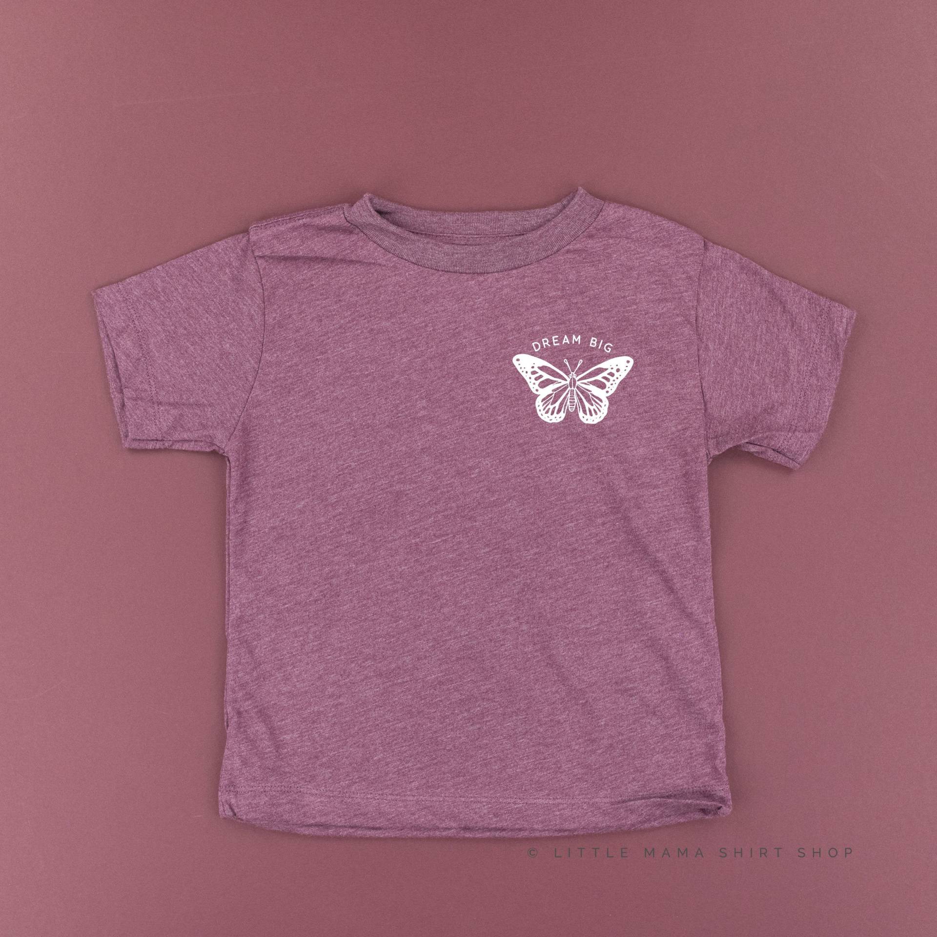 Dream Big - Schmetterling | Käfer Shirts Insektenhemden Junge Shirt Kinderhemden Grafik Tees Natur Kleinkind Mädchen von LittleMamaShirtShop