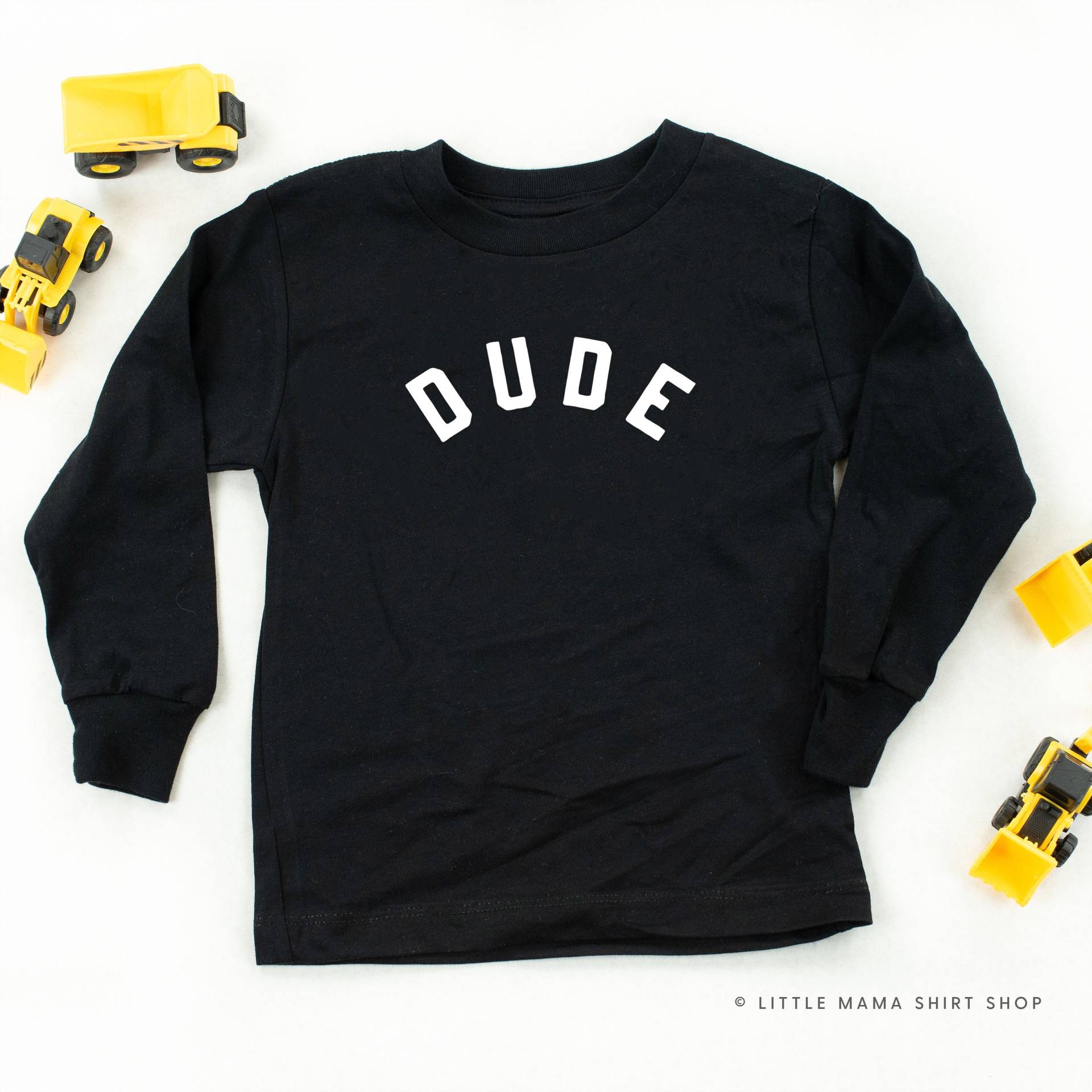 Dude | Arch | Langarm Shirt Kleinkind Shirts Kinder Grafik T-Shirts Bau Kipper von LittleMamaShirtShop