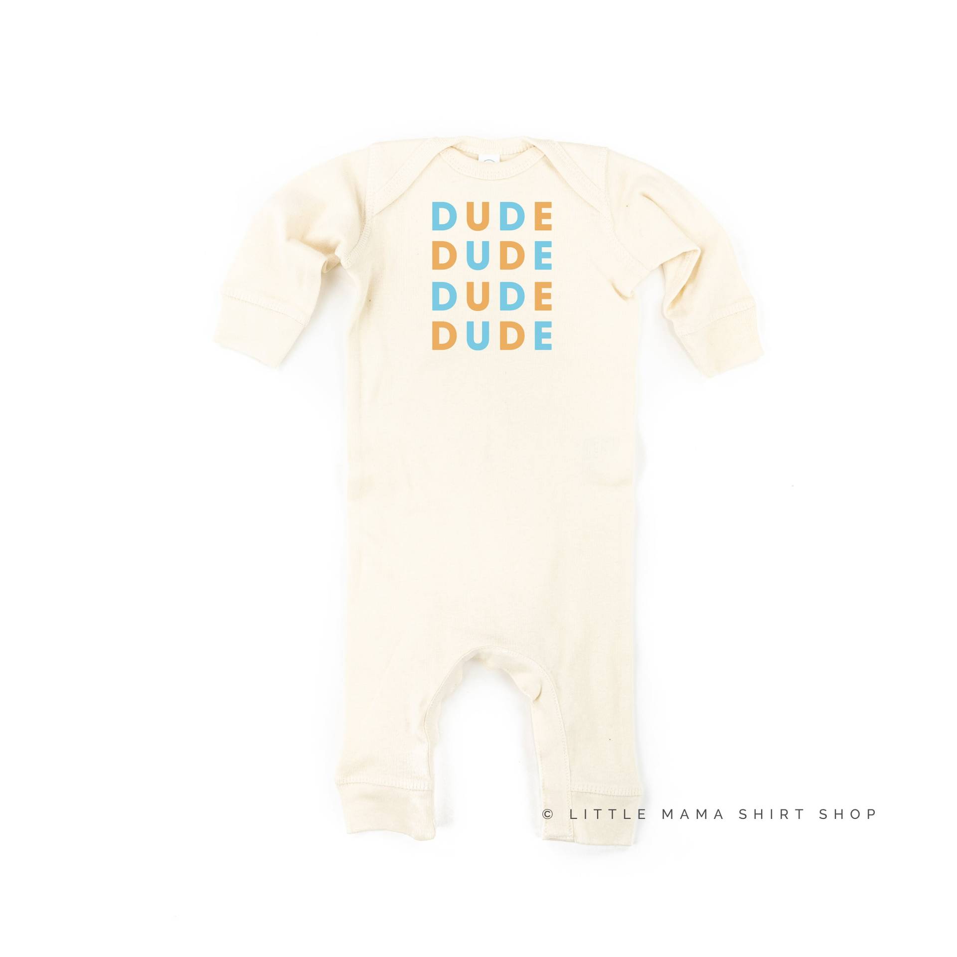 Dude X4 - Pastel Design One Piece Baby Sleeper | Body Osterschläfer Osterhase Schlafsack Ostern Strampler von LittleMamaShirtShop