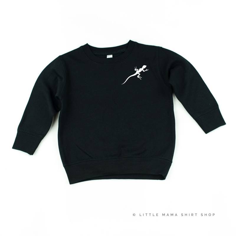Eidechse | Kinderpullover Kinderpullover Käferpullover Insektenpullover Kleinkind Sweatshirt Natur Pullover von LittleMamaShirtShop