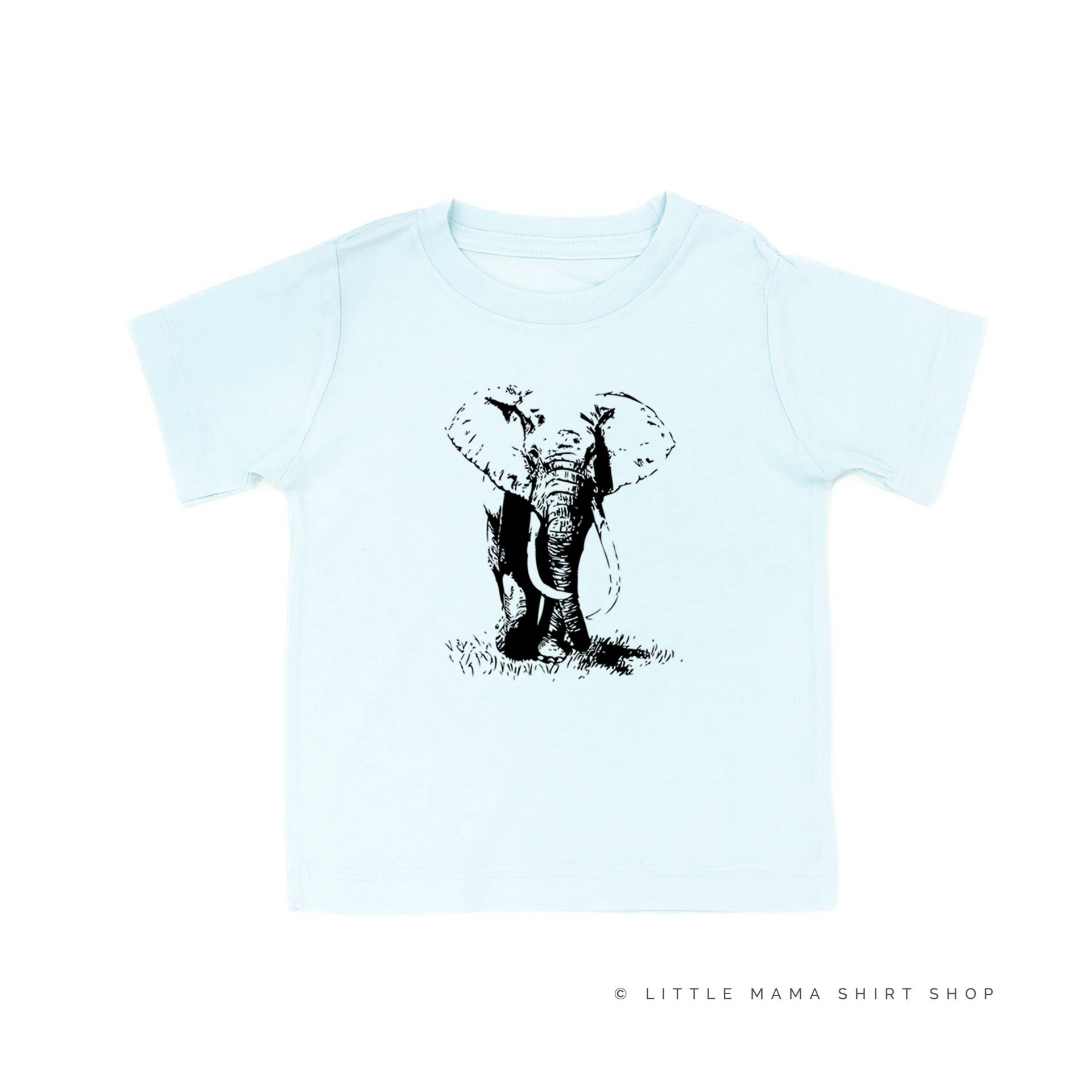 Elefant - Kindershirt | Kleinkind Shirt Littler Girl Junge Zoo Shirts Für Den Kinder Tees von LittleMamaShirtShop