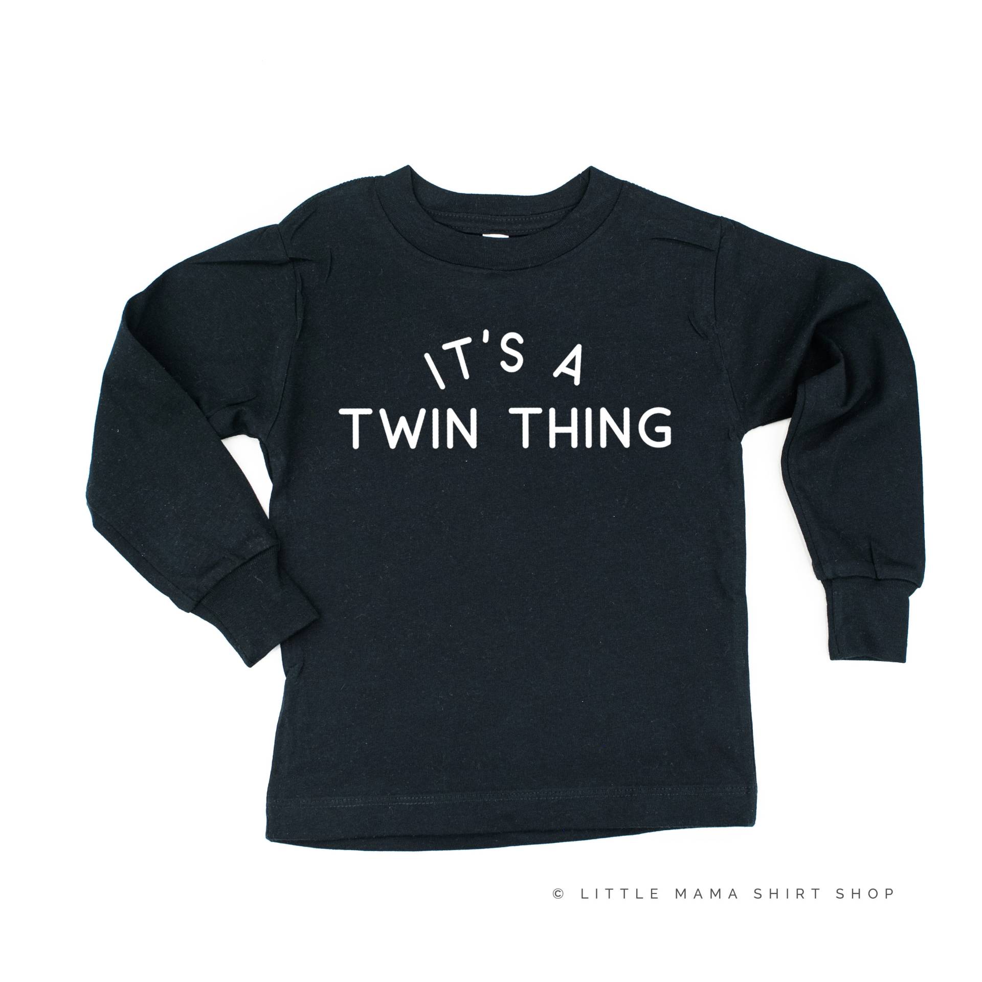 Es Ist Ein Zwillingsding | Langarm Shirt Kleinkind Shirts Kinder Grafik T-Shirts Zwilling von LittleMamaShirtShop