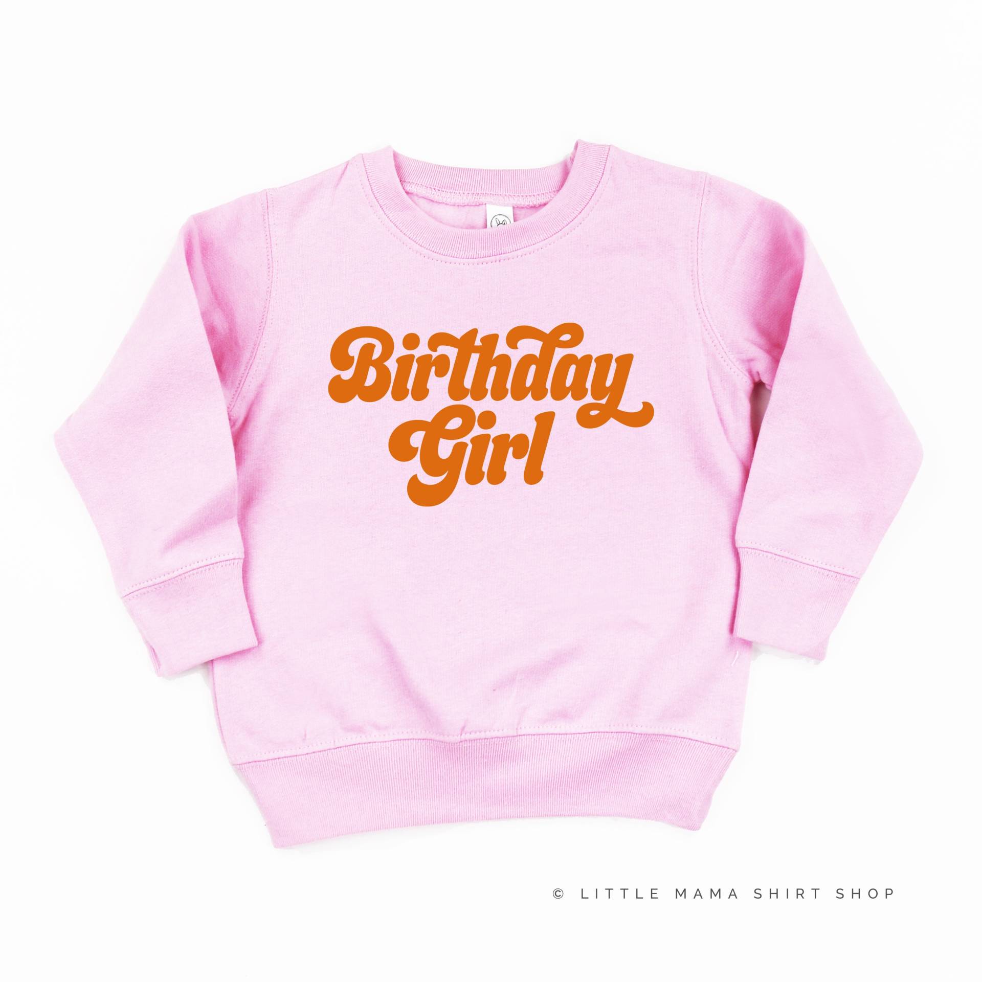 Geburtstagskind | Retro © - Kinderpullover | Mädchen Pullover Kinder Kleinkind Shirt Schwester Shirts Sweatshirt Geschenk von LittleMamaShirtShop