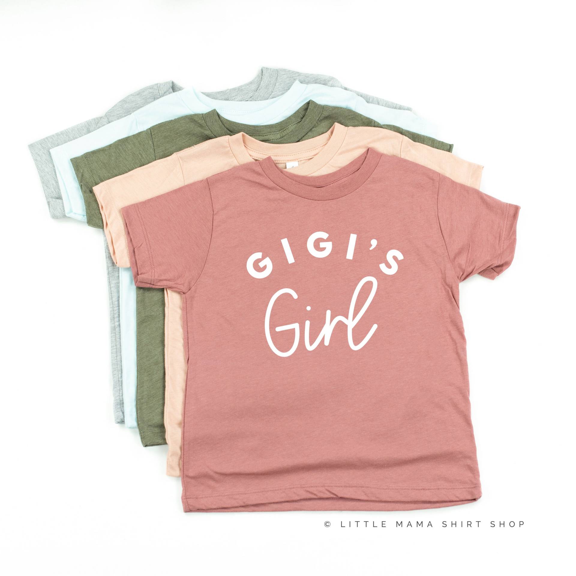 Gigi Es Girl | Kleinkind Mädchen Shirt Shirts Für Kleine T-Shirts Baby Omas von LittleMamaShirtShop