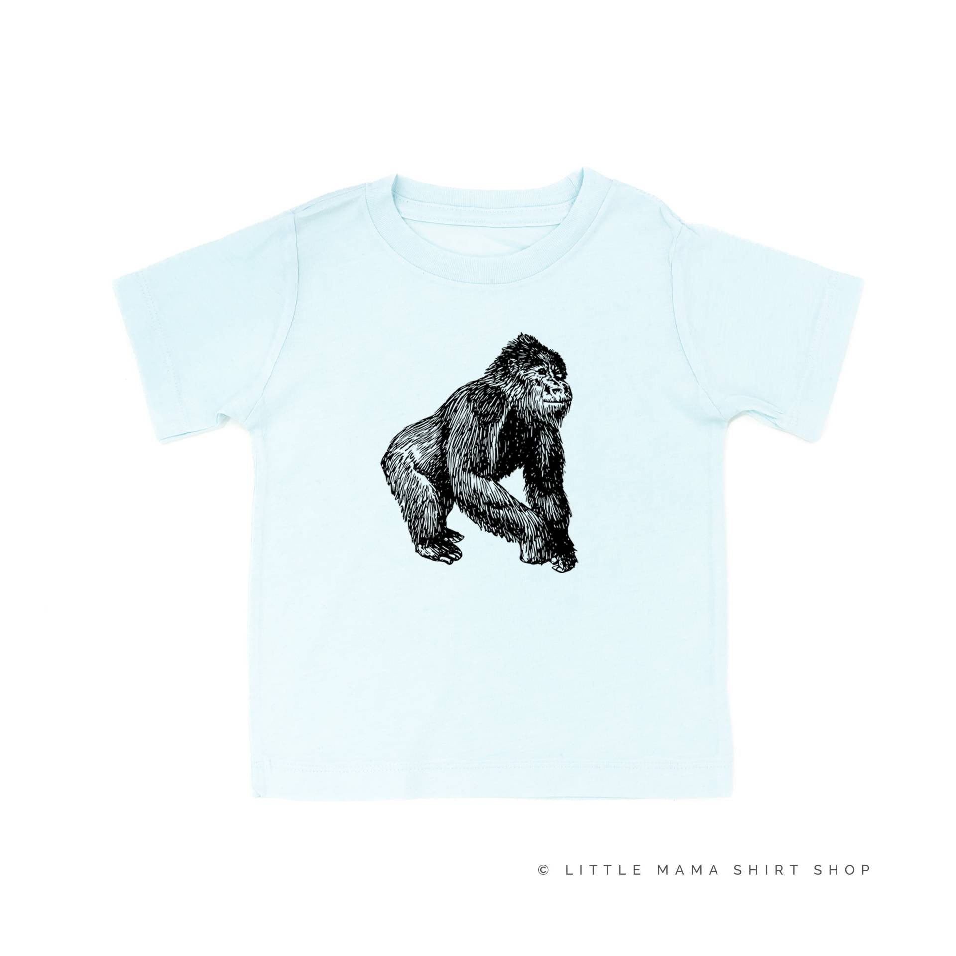 Gorilla - Kindershirt | Kleinkind Shirt Littler Girl Junge Zoo Shirts Für Den Kinder Tees von LittleMamaShirtShop