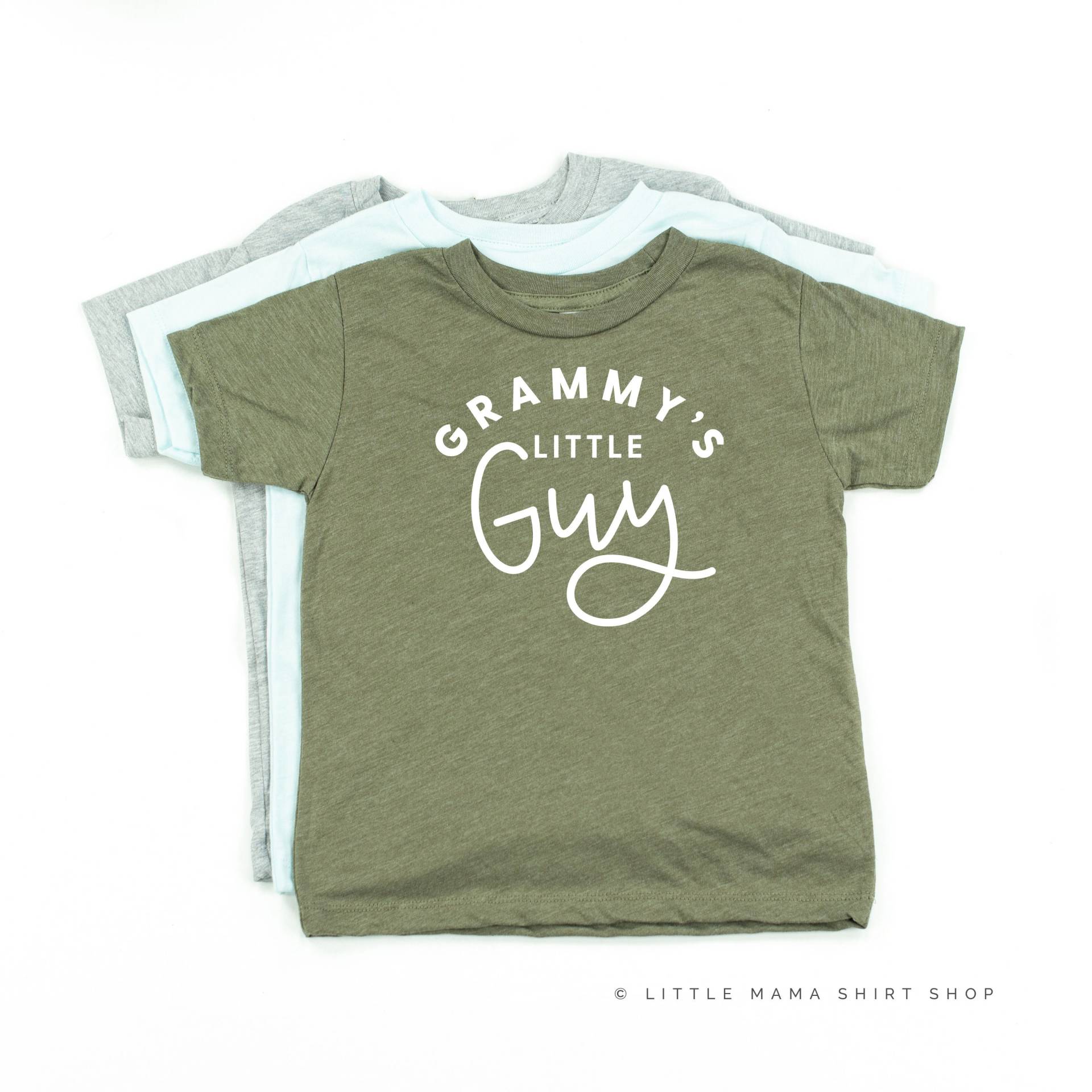 Grammy Es Little Guy | Kleinkind Junge Shirt Shirts Für Kleine Jungs Gram Baby Omas von LittleMamaShirtShop