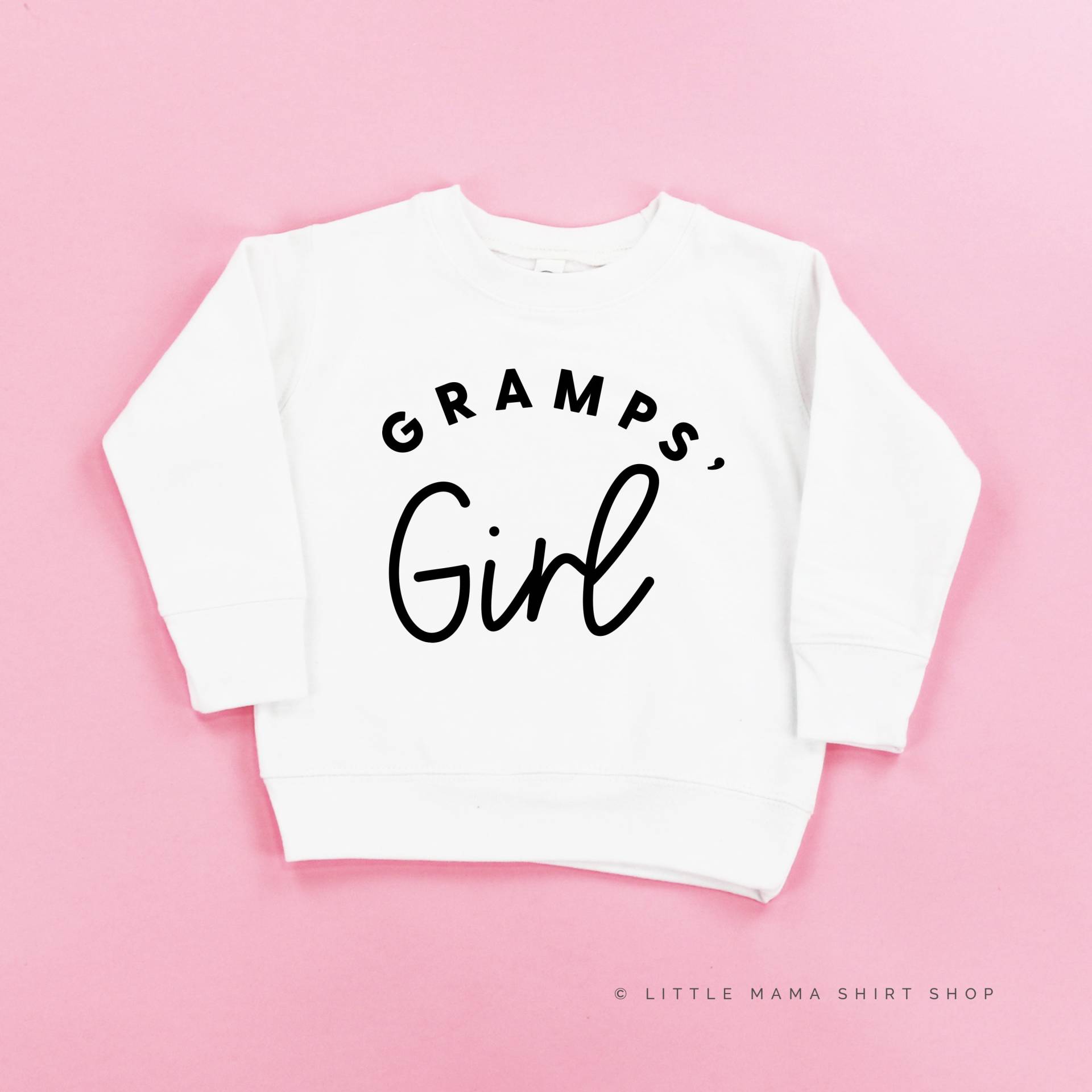 Gramps' Girl - Kinderpullover | Mädchen Pullover Für Kleine Opas von LittleMamaShirtShop