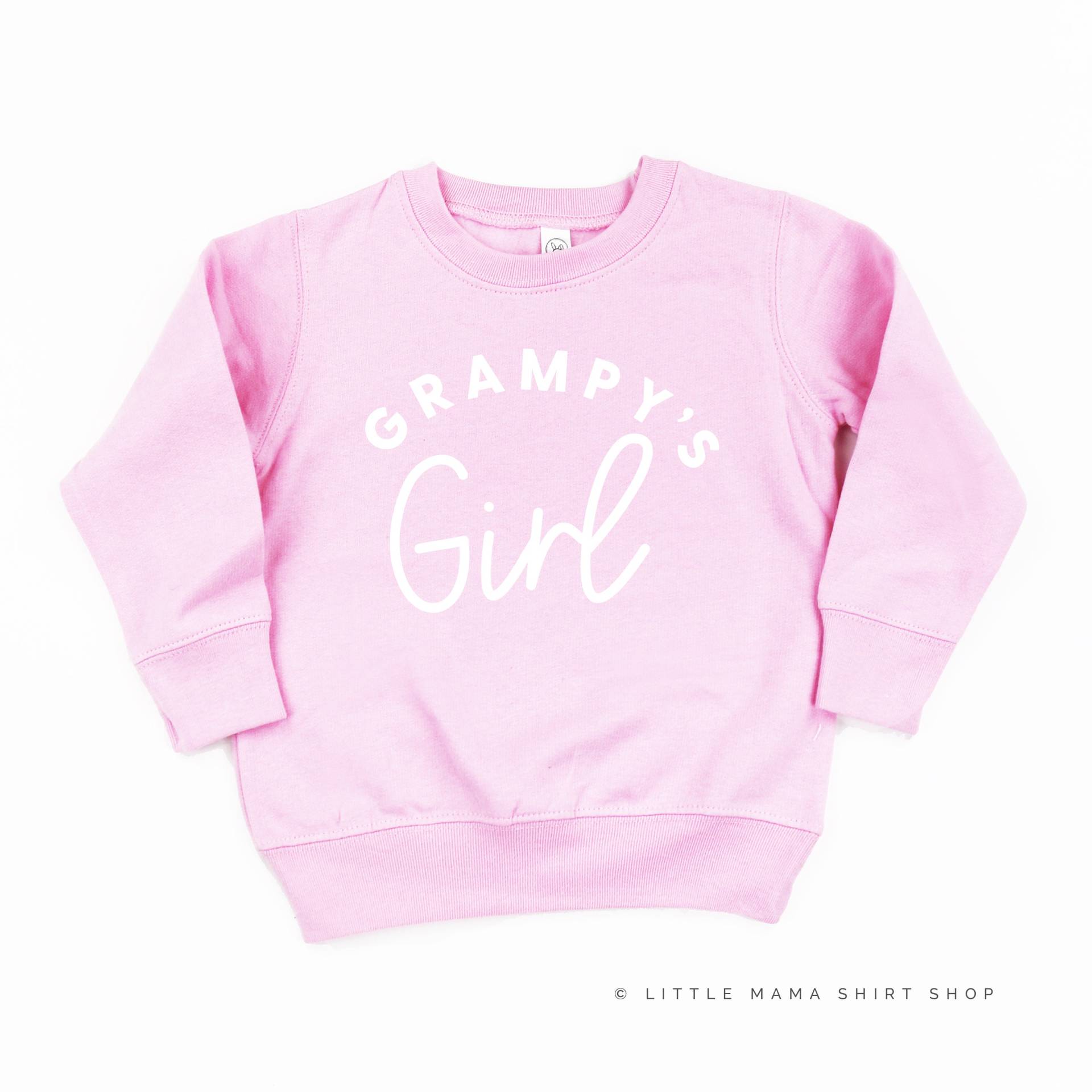 Grampy Es Girl - Kinderpullover | Kleinkind Mädchen Pullover Für Kleine Opas von LittleMamaShirtShop