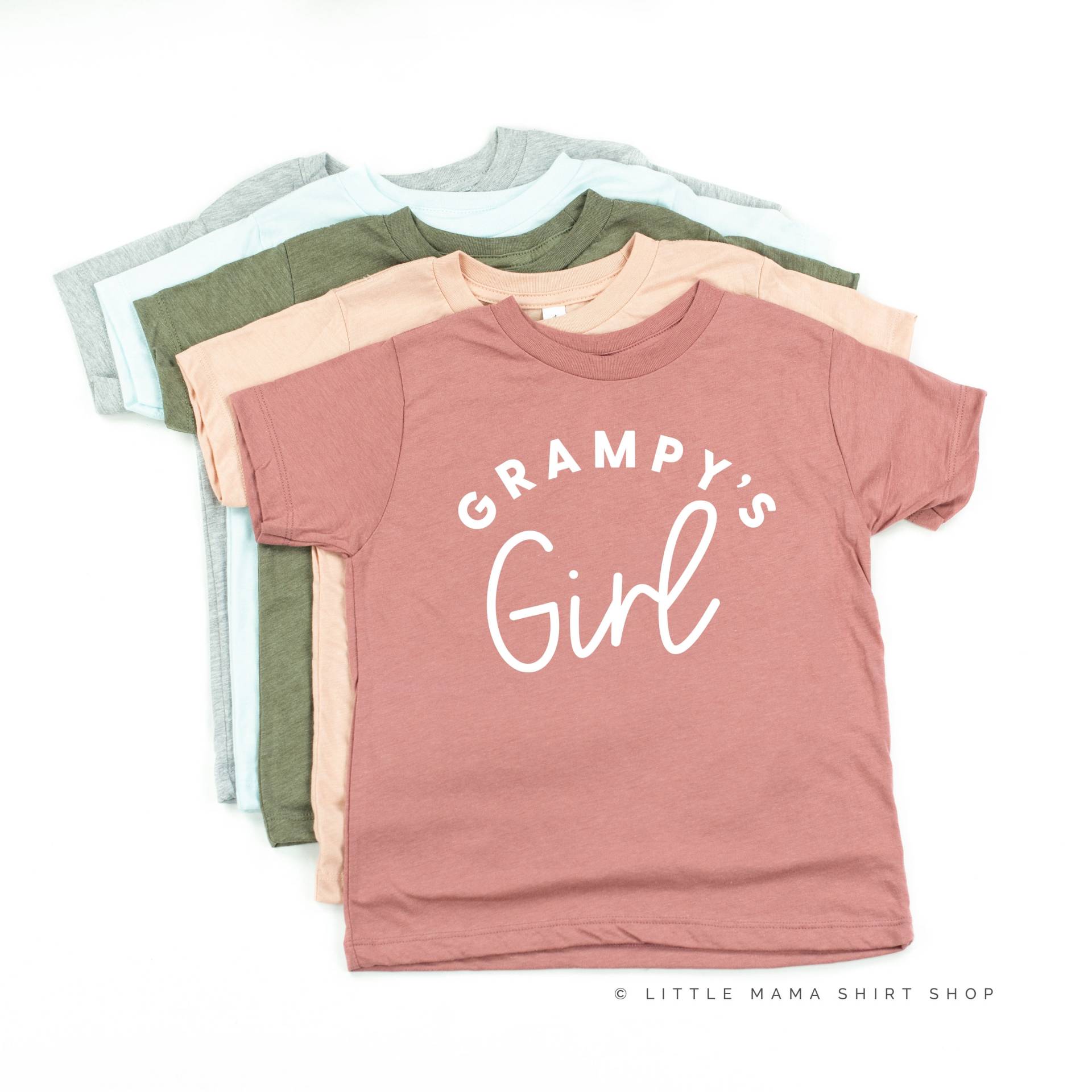 Grampy Es Girl | Kleinkind Mädchen Shirt Shirts Für Kleine T-Shirts Baby Opas von LittleMamaShirtShop