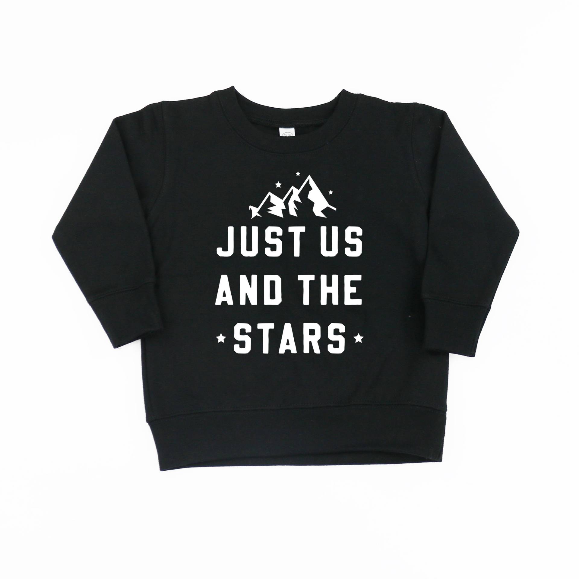 Just Us & The Stars | Kid Pullover Für Kinder Sweatshirt Mädchen Shirt Kind Grafik Kleinkind Junge von LittleMamaShirtShop