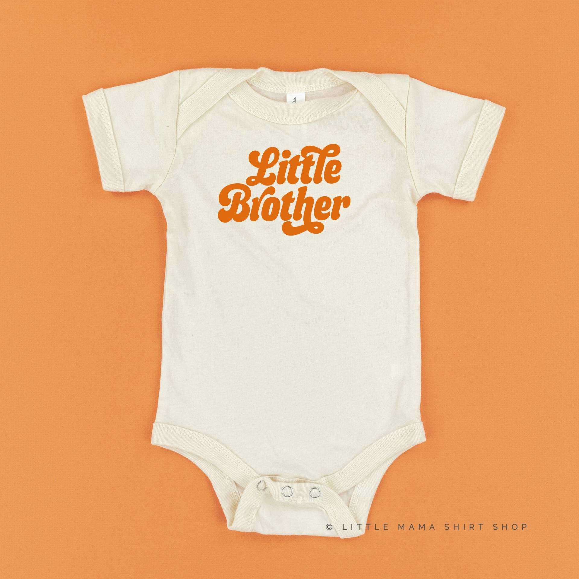 Kleiner Bruder | Retro © | Kleinkind Junge Shirt Shirts Für Kleine Jungs Mamas Baby von LittleMamaShirtShop