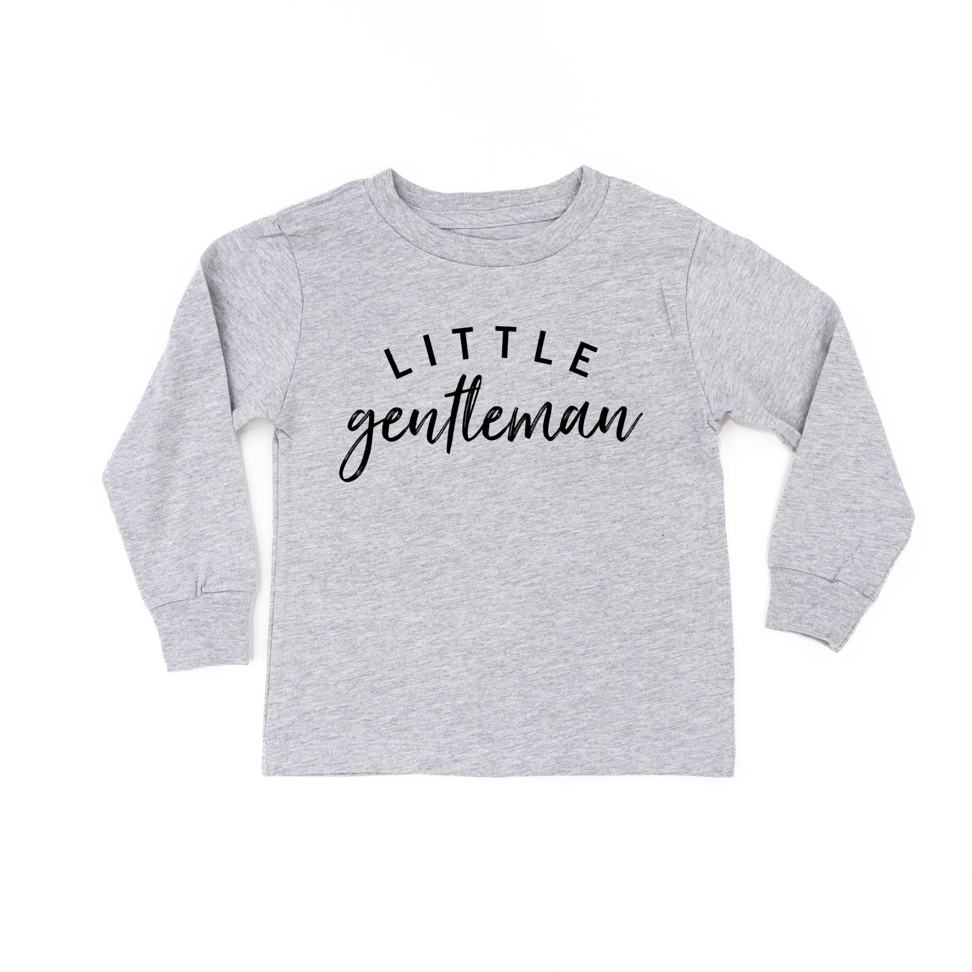 Kleiner Herr | Langarm Shirt Kleinkind Shirts Kinder Grafik T-Shirts Bruder Baby Body von LittleMamaShirtShop