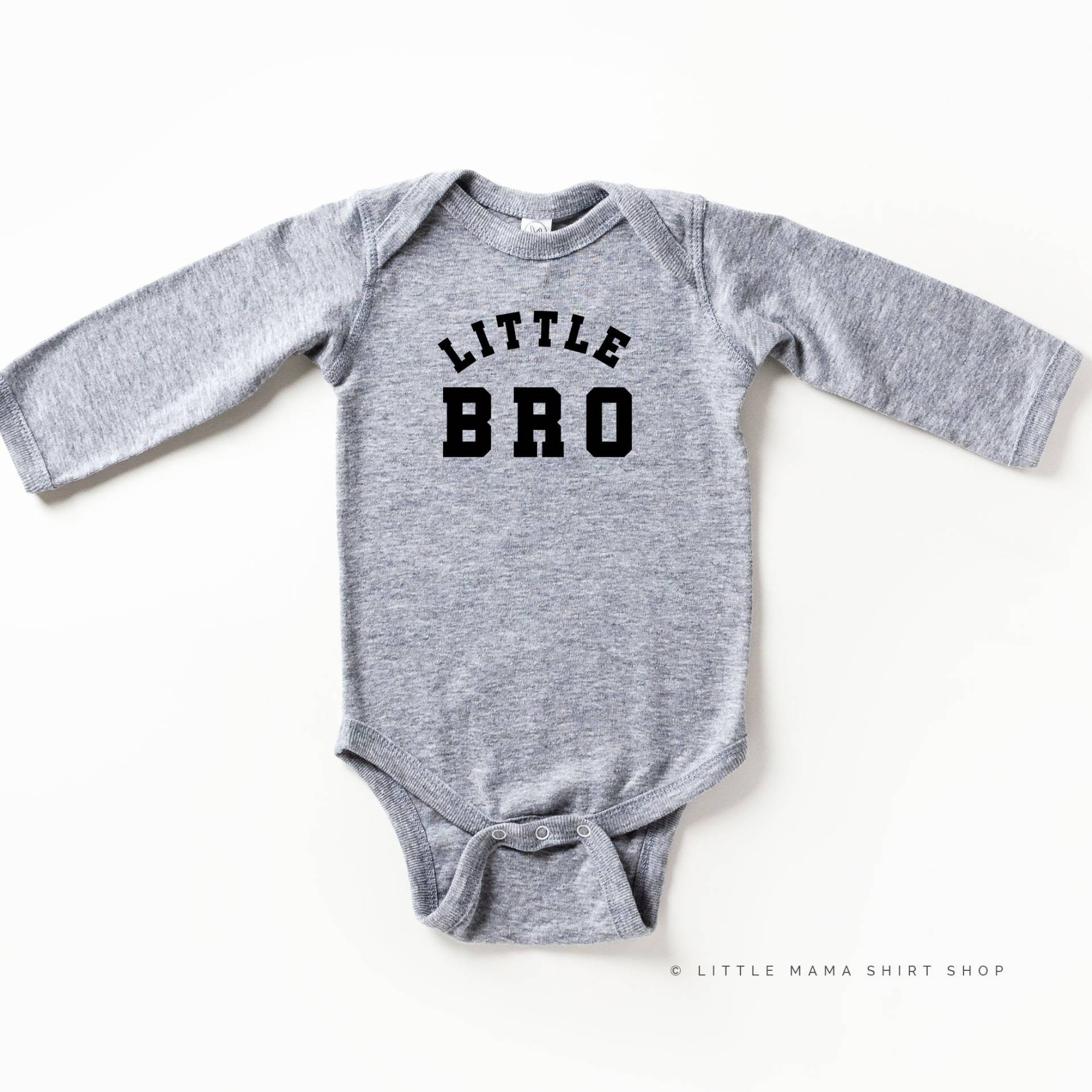 Little Bro - Varsity Langarmshirt | Kleinkind-Shirts Kinder T-Shirts Grafik Bruder Shirt Geschwister T-Shirt Little Bro - Varsity Langarmshirt | Kleinkind-Shirts Kinder T-Shirts Grafik Bruder Shirt Geschwister T-Shirt von LittleMamaShirtShop