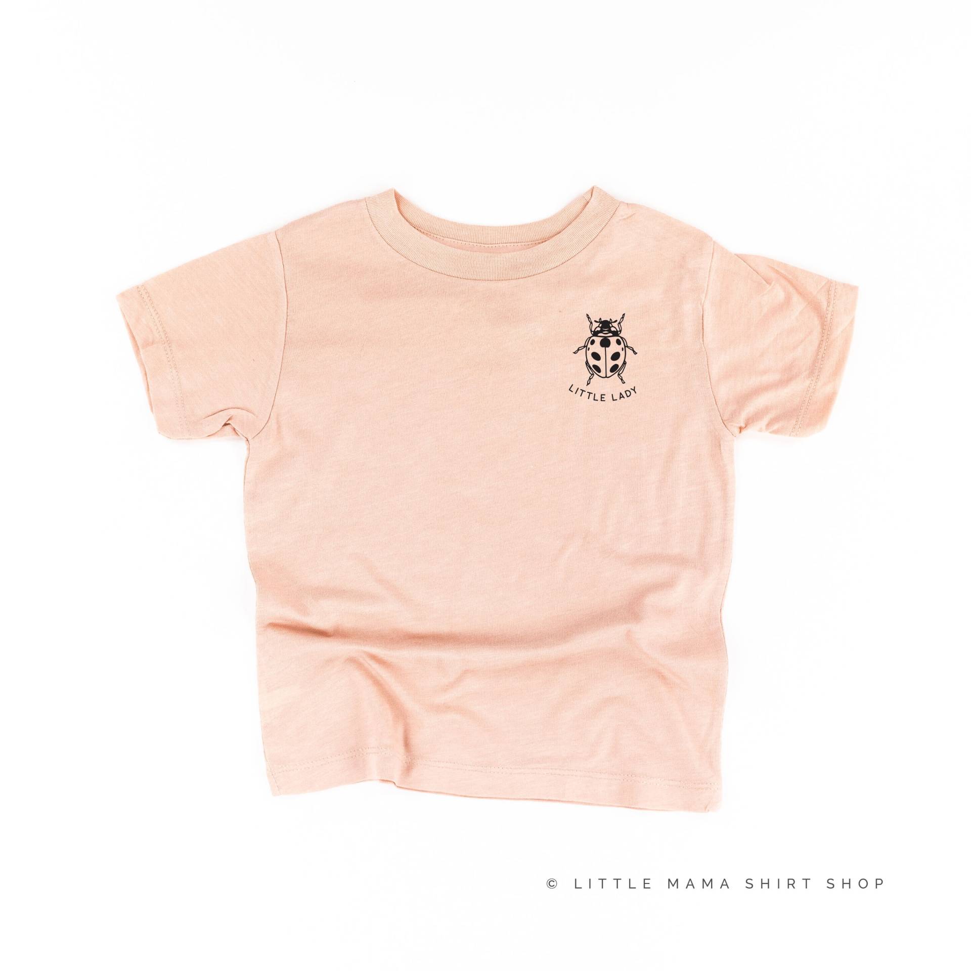 Little Lady - Lady Bug | Käfer Shirts Insektenhemden Junge Shirt Kinderhemden Grafik Tees Natur Kleinkind Mädchen von LittleMamaShirtShop