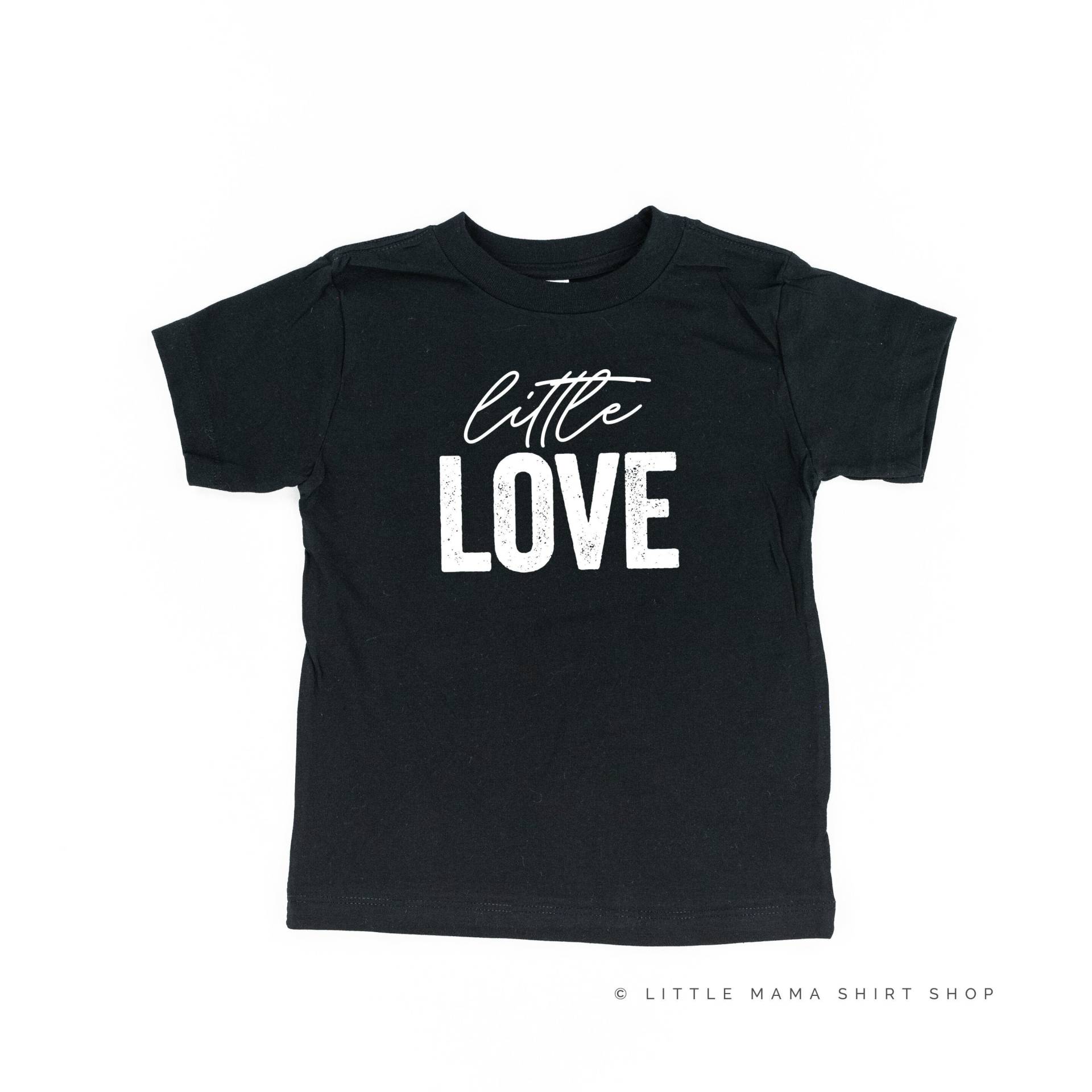 Little Love | Kleines Mädchen Shirt Baby Body Mamas Kleine Junge Shirts Unisex Kinderkleidung von LittleMamaShirtShop