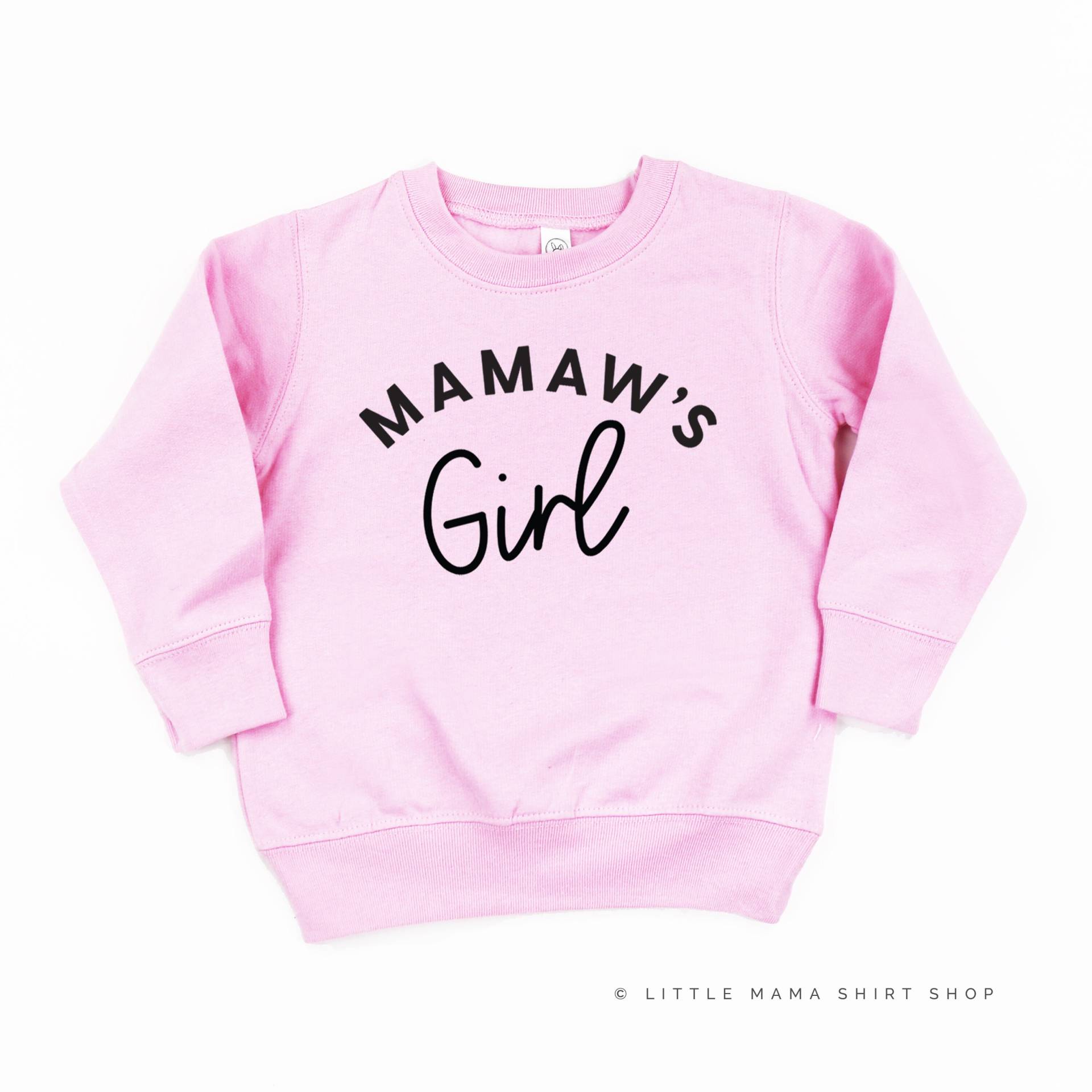 Mamaw Es Girl - Kinderpullover | Kleinkind Mädchen Pullover Für Kleine Omas von LittleMamaShirtShop