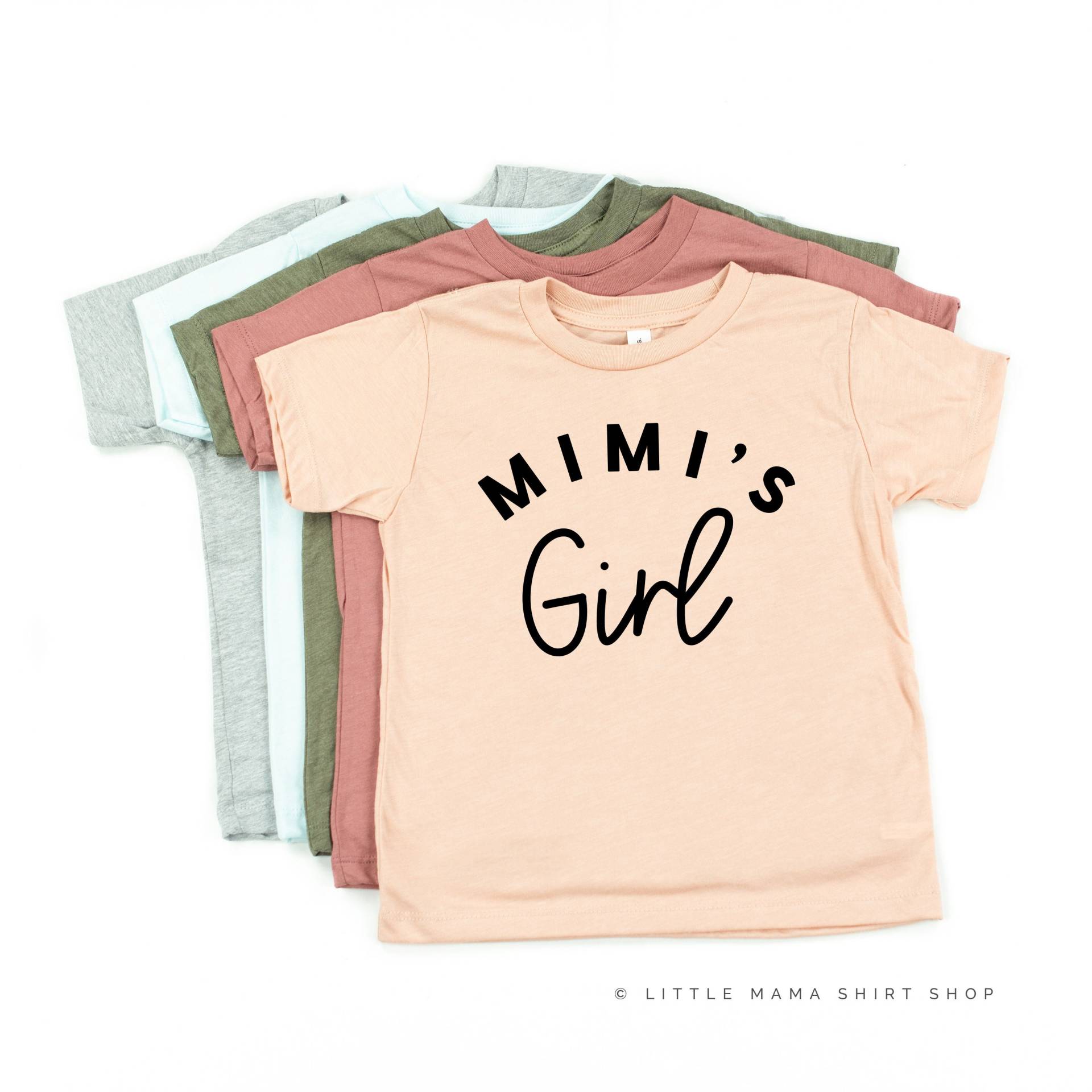 Mimi Es Girl | Kleinkind Mädchen Shirt Shirts Für Kleine Gigi T-Shirts Baby Omas von LittleMamaShirtShop