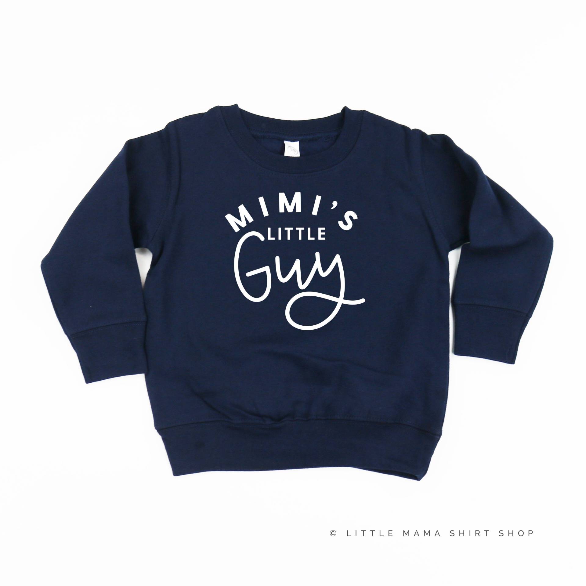 Mimi Es Little Guy - Kinderpullover | Kleinkind Jungesweater Pullover Für Kleine Jungs Gram Kleiner Junge Omas Kerl von LittleMamaShirtShop