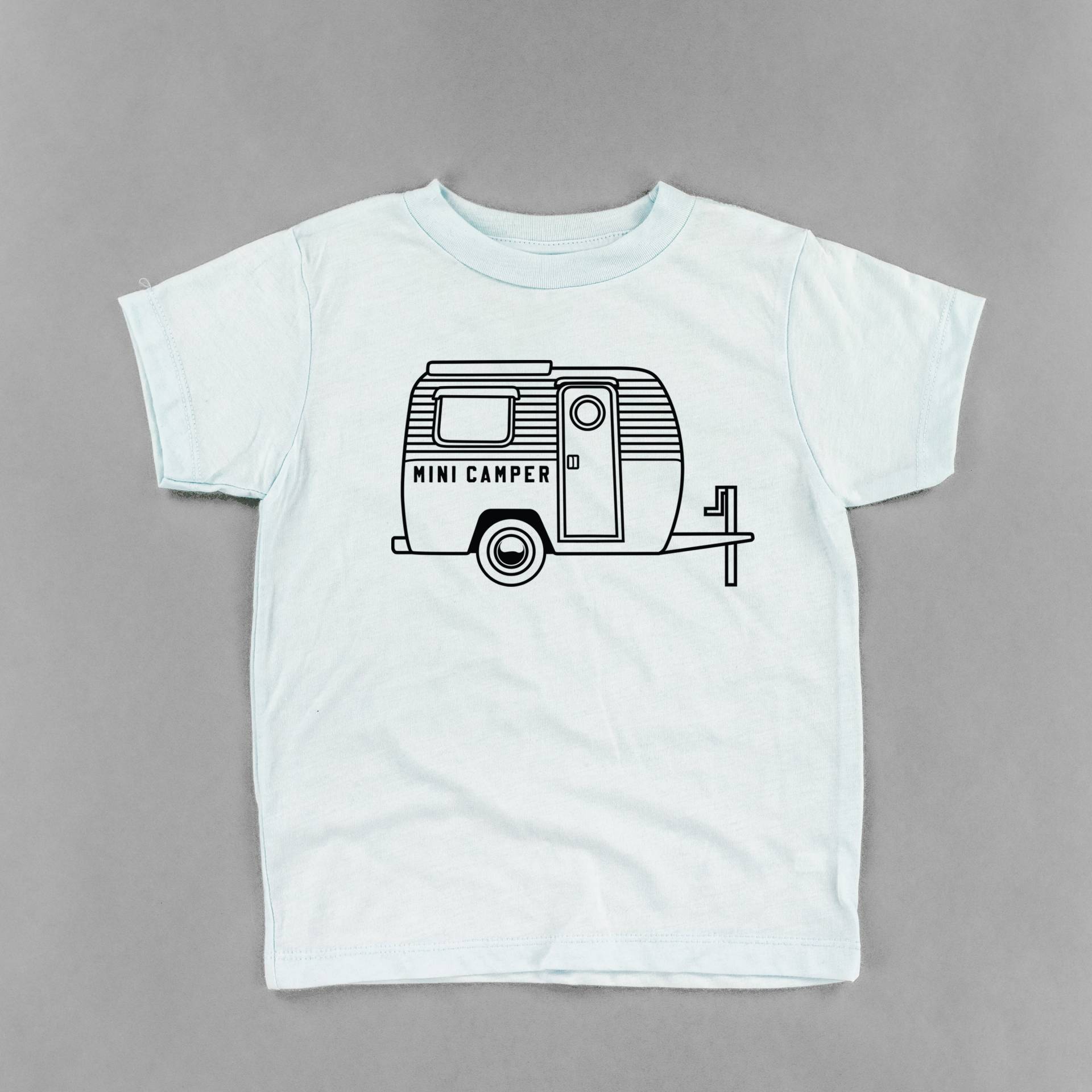 Mini Camper© | Kleinkindhemden Kinder T-Shirts Grafik-T-Shirts Shirts Für Mädchen Jungen Camping-T-Shirts von LittleMamaShirtShop