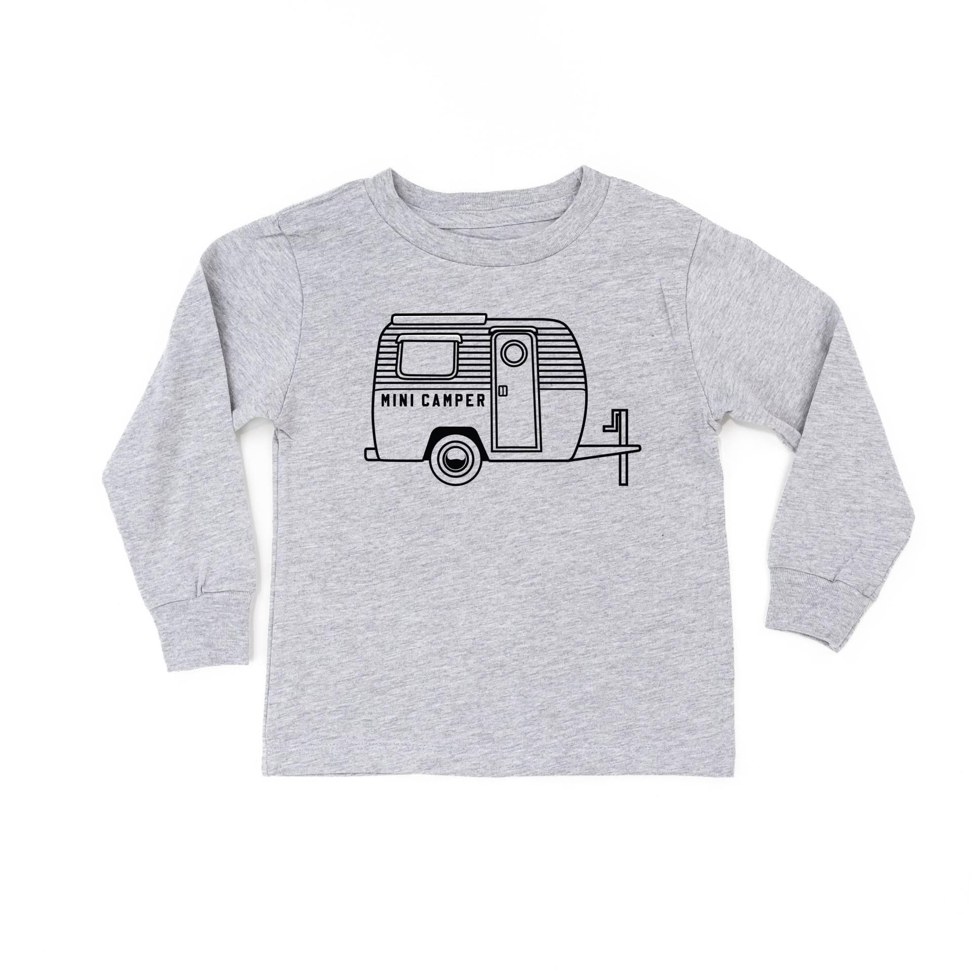 Mini Camper | Langarm Shirt Kleinkind Shirts Jugend Kinder Grafik T-Shirts von LittleMamaShirtShop