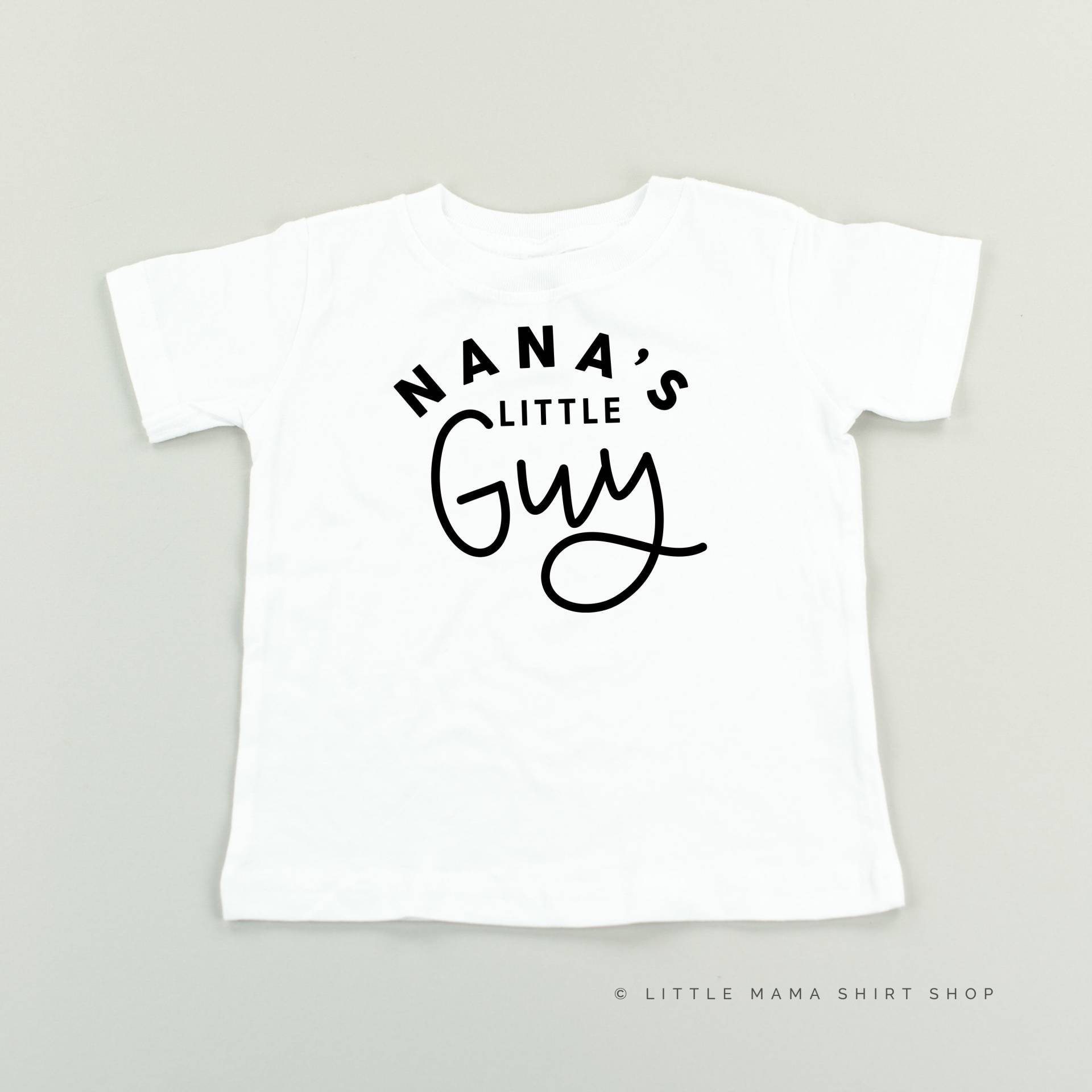 Nana Es Little Guy | Kleinkind Junge Shirt Shirts Für Kleine Jungs Gram Baby Omas von LittleMamaShirtShop