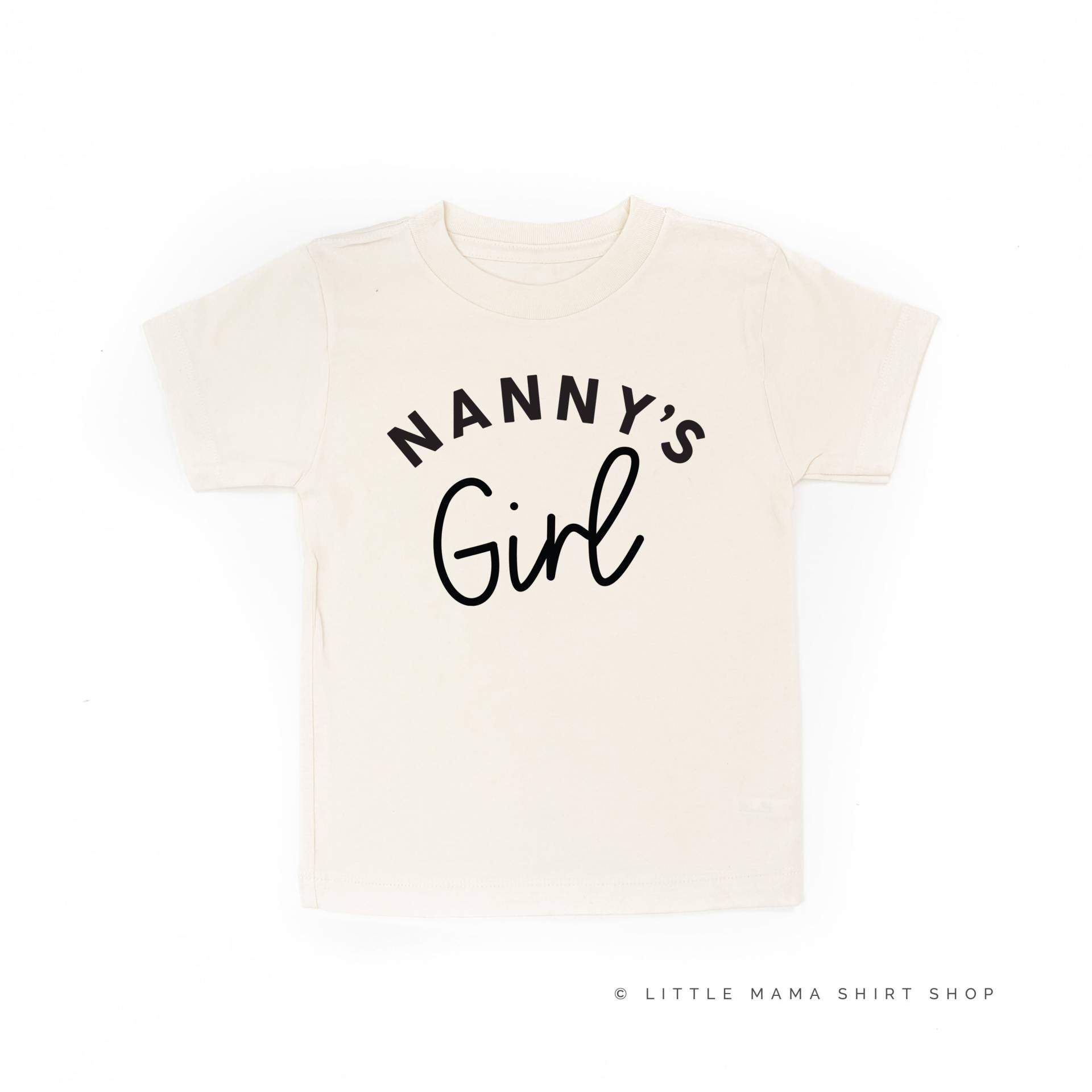 Nanny Es Girl | Kleinkind Mädchen Shirt Shirts Für Kleine T-Shirts Baby Omas von LittleMamaShirtShop