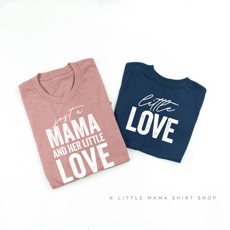 Nur Eine Mama Und Ihre Liebste © Mauve & Navy Set | Ich Outfit T-Shirts Shirts Passende Geschenk Für von LittleMamaShirtShop