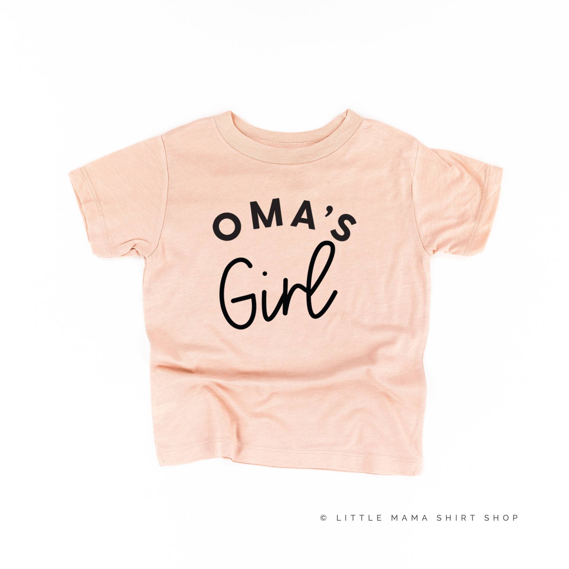 Omas Mädchen | Kleinkind Shirt Shirts Für Kleine T-Shirts Baby von LittleMamaShirtShop