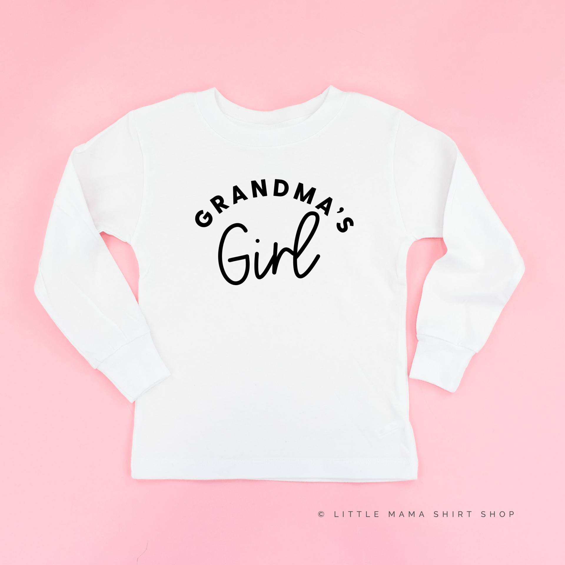 Omas Mädchen - Long Sleeve Kinder Shirt | T-Shirts Für Kleine Kleine Shirts von LittleMamaShirtShop