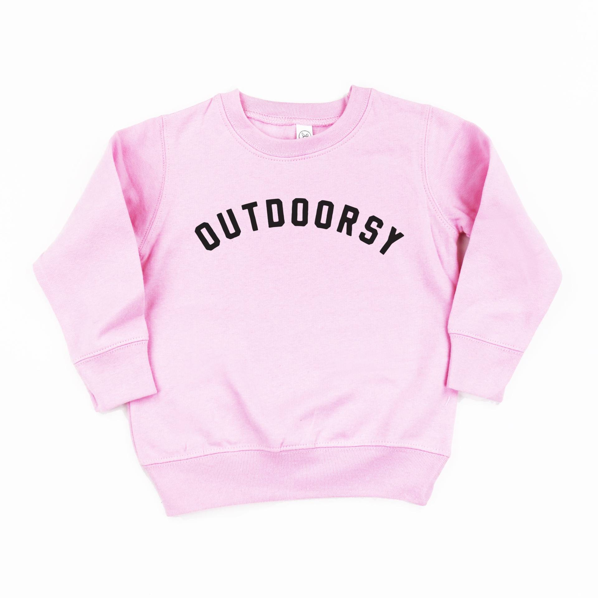 Outdoorsy | Pullover Für Kinder Sweatshirt Mädchen Shirt Kind Grafik Kleinkind Junge von LittleMamaShirtShop