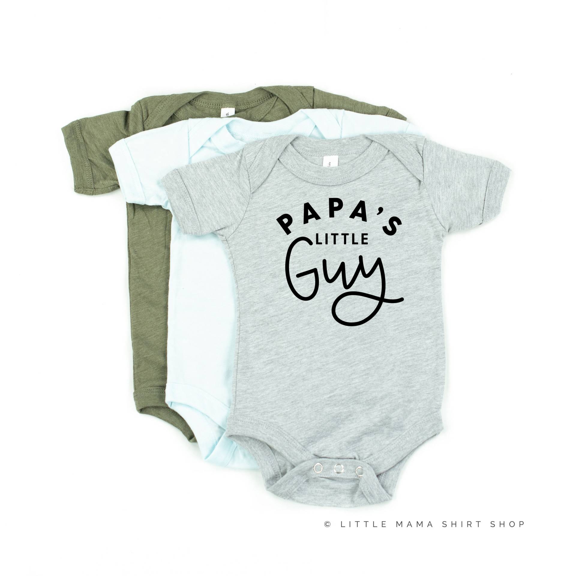 Papas Kleiner Kerl | Kleinkind Junge Shirt Shirts Für Kleine Jungs Gramp Es Guy Baby Opas von LittleMamaShirtShop