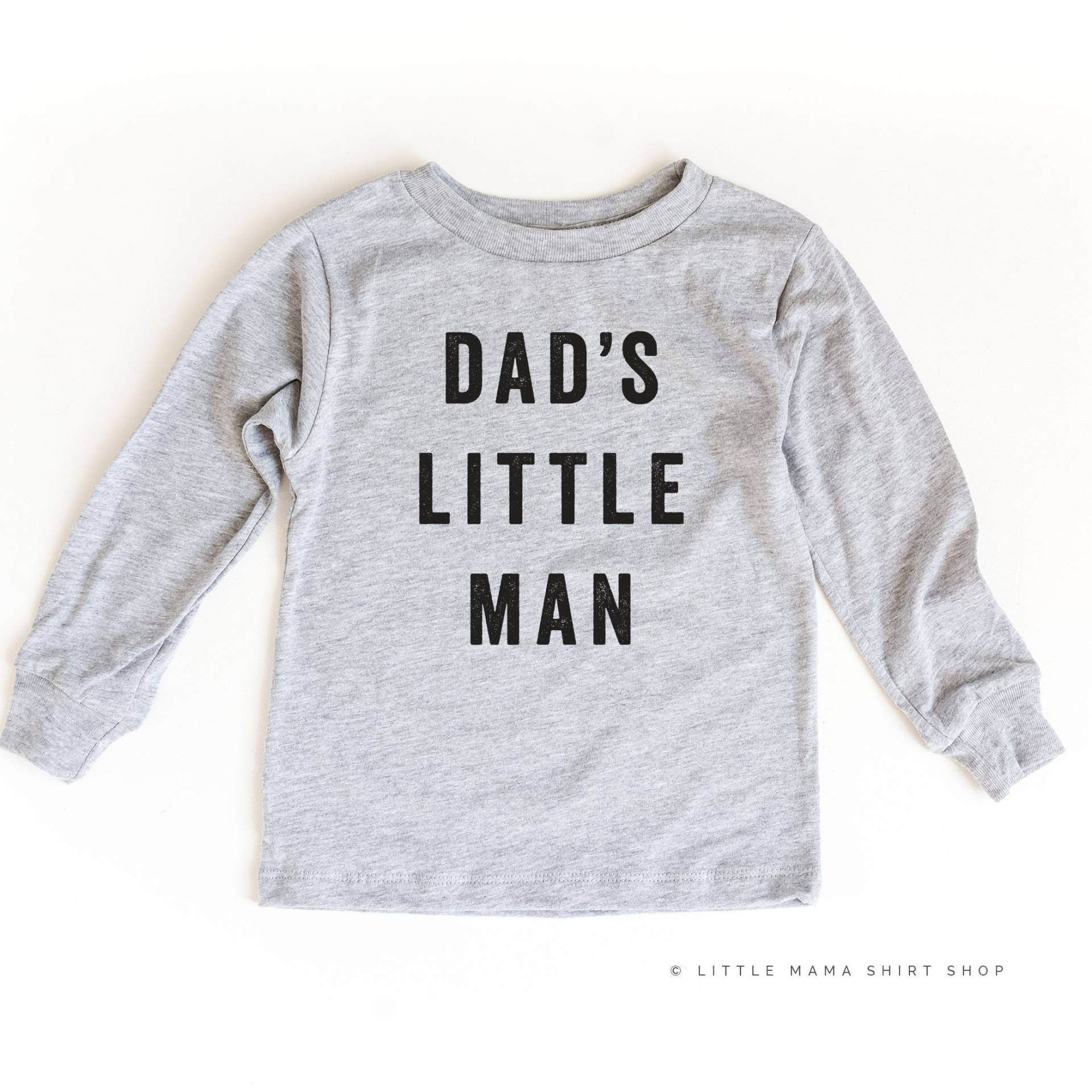 Papas Kleiner Mann | Langarm Shirt Kleinkind Shirts Kinder Grafik T-Shirts Daddy's Boy Baby Body von LittleMamaShirtShop