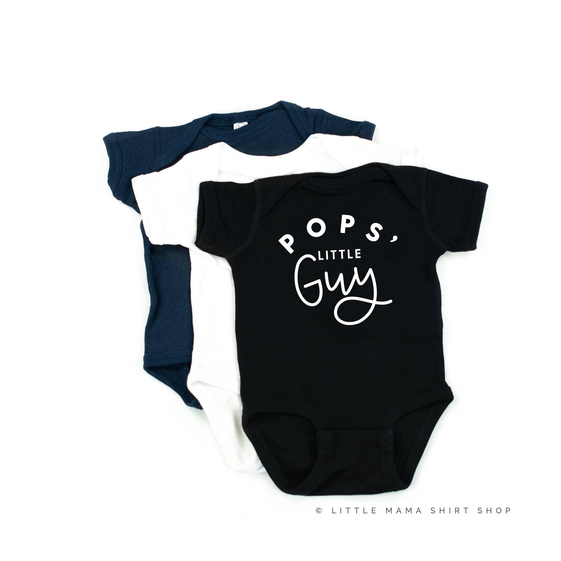 Pops' Little Guy | Kleinkind Junge Shirt Shirts Für Kleine Jungs Gramp Es Baby Opas von LittleMamaShirtShop