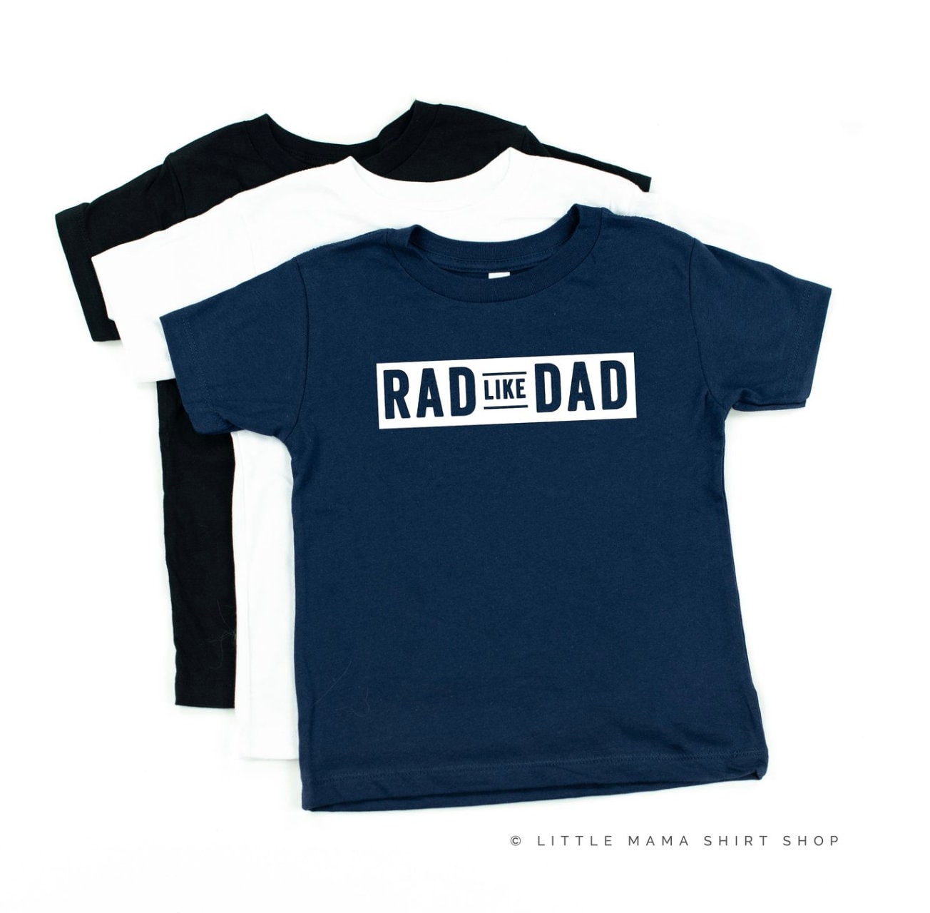 Rad Wie Papa © | Kleinkind Shirt Kindershirt Shirts Für Kleine Mädchen Junge Baby Dad Es Girl/Boy von LittleMamaShirtShop
